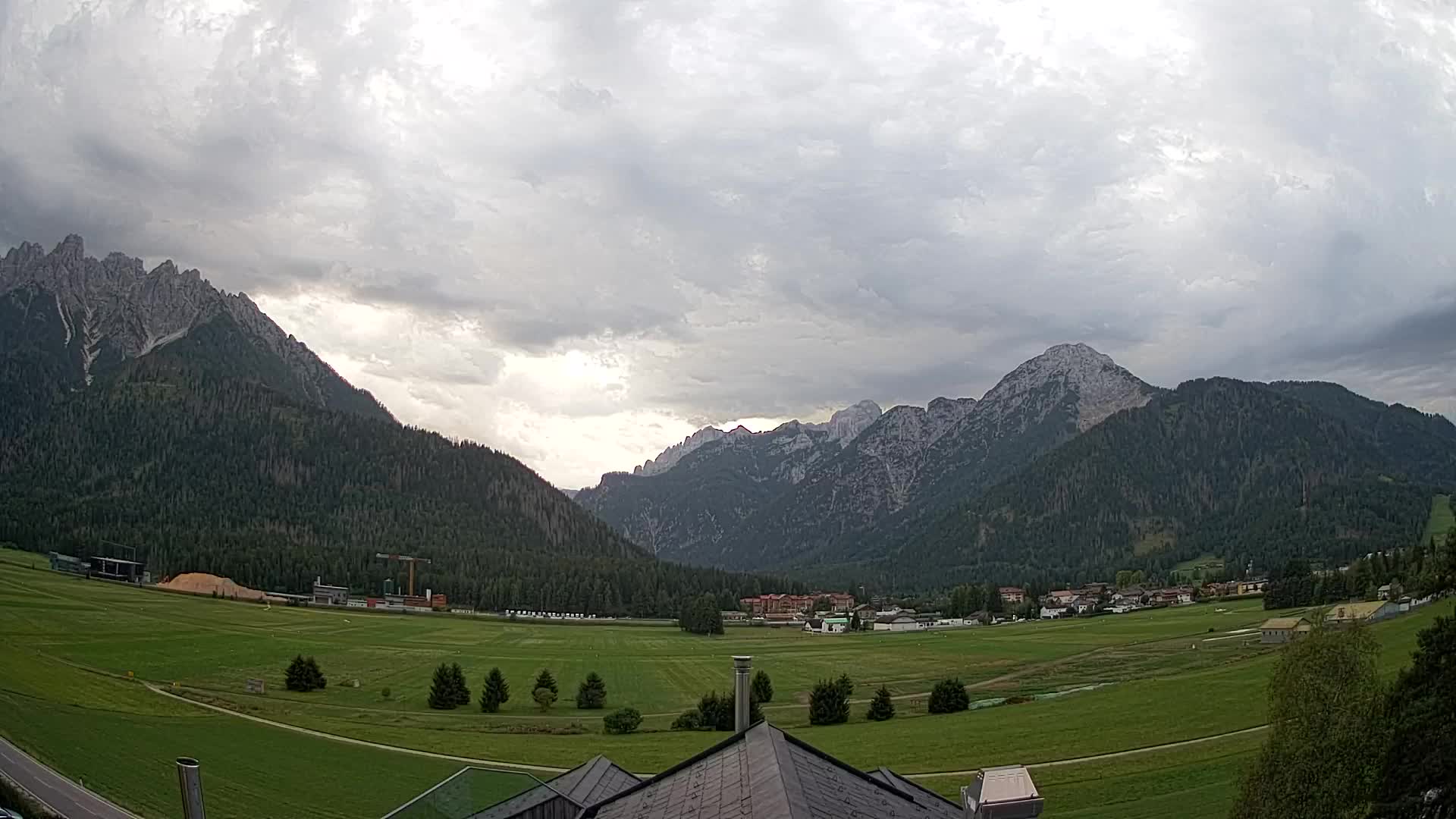 Webcam Toblach Dolomites – Vue depuis l’Hôtel Rosengarten
