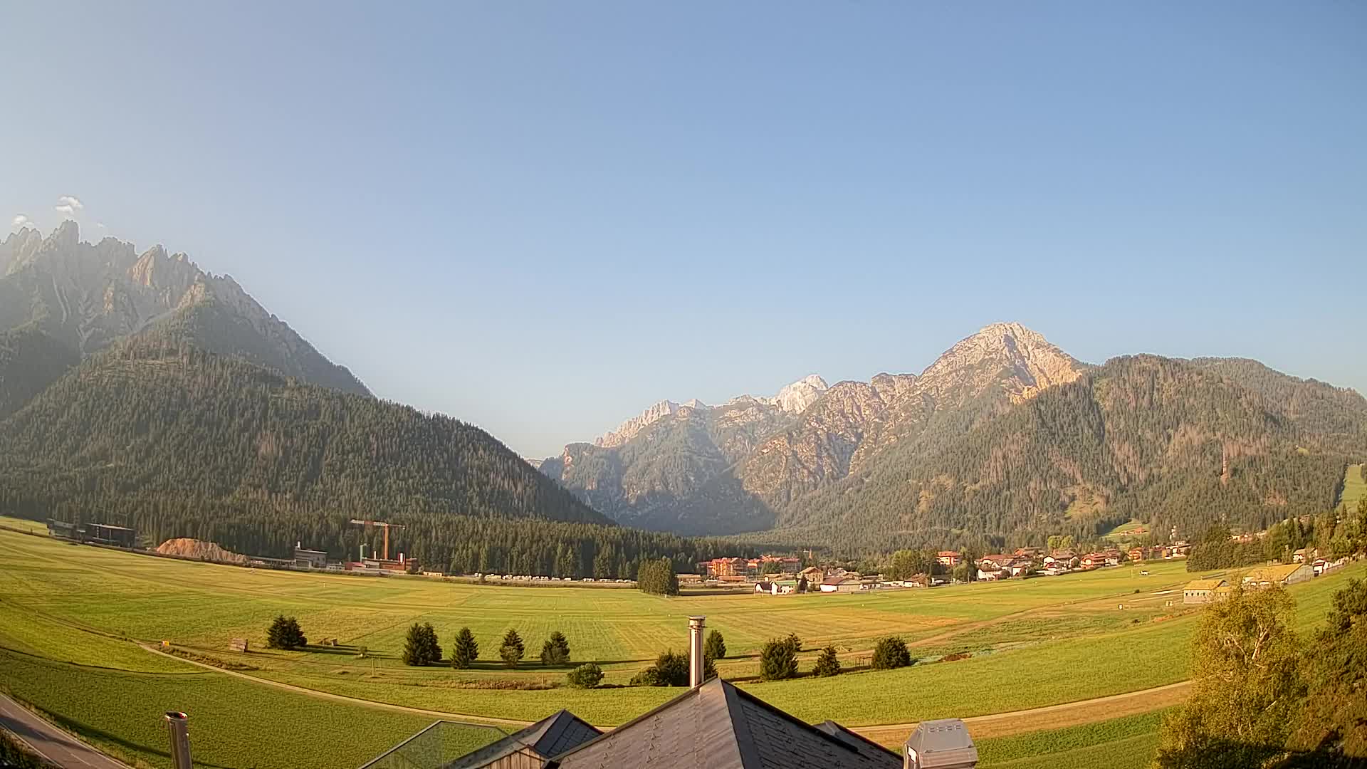 Webcam Toblach Dolomitas – Vista desde el Hotel Rosengarten