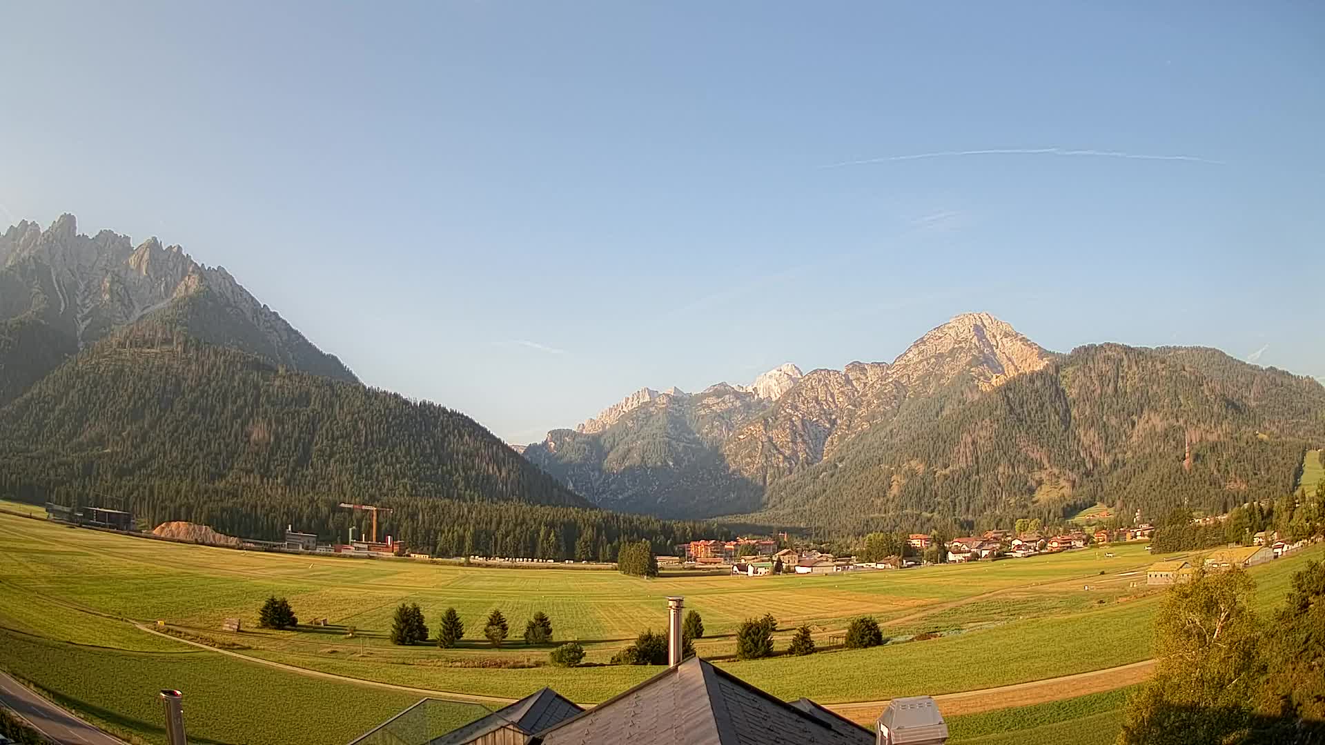 Webcam Toblach Dolomiten – Blick vom Hotel Rosengarten