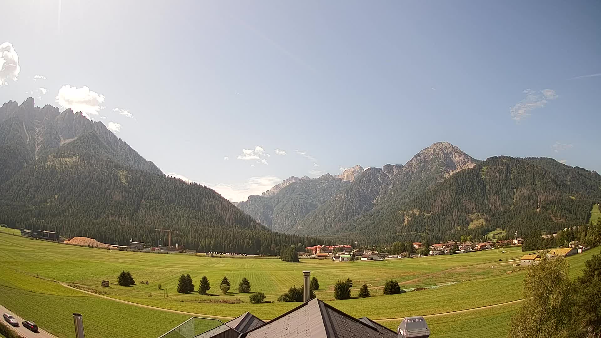 Webcam Toblach Dolomiten – Blick vom Hotel Rosengarten
