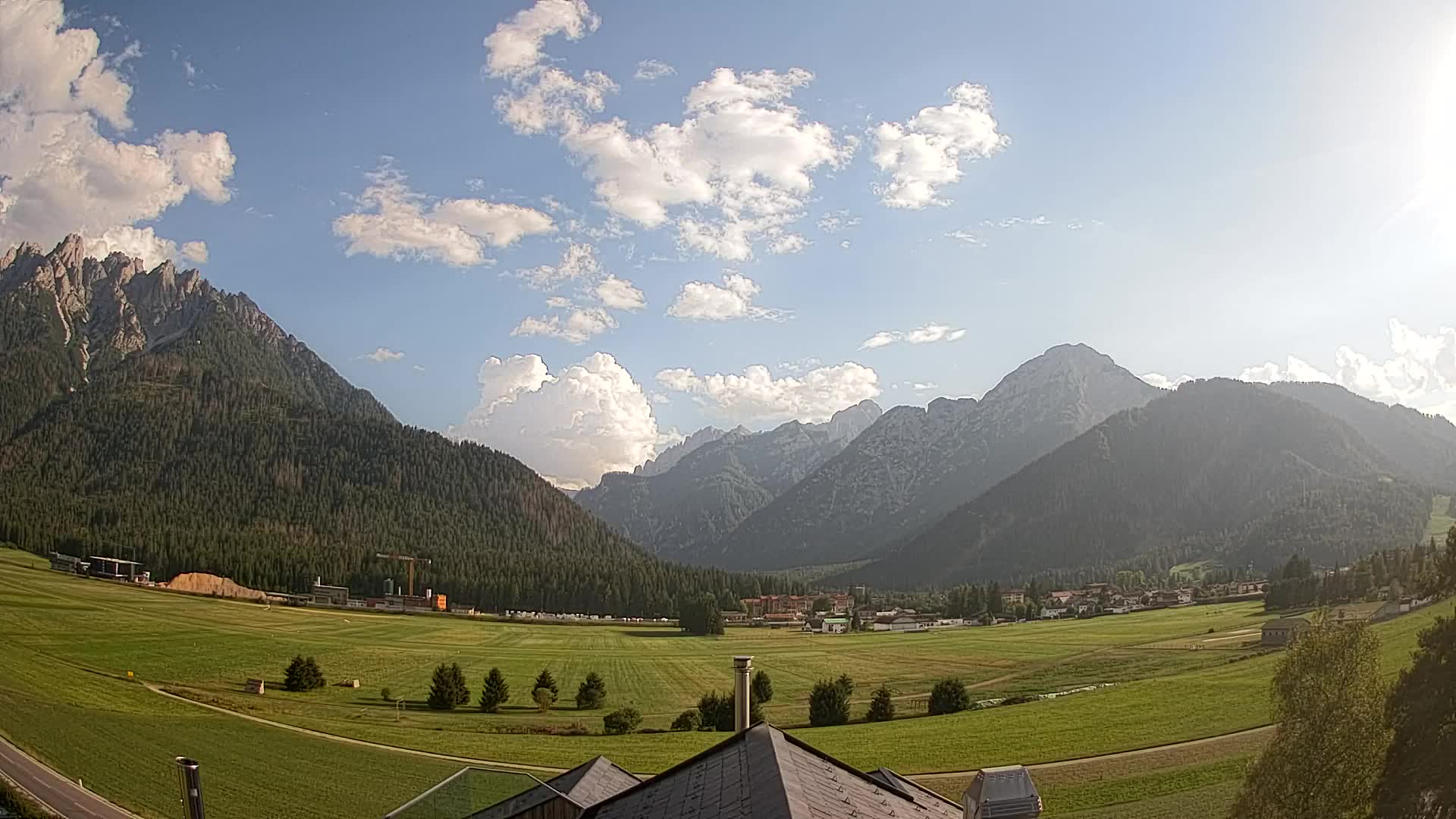 Webcam Toblach Dolomites – Vue depuis l’Hôtel Rosengarten