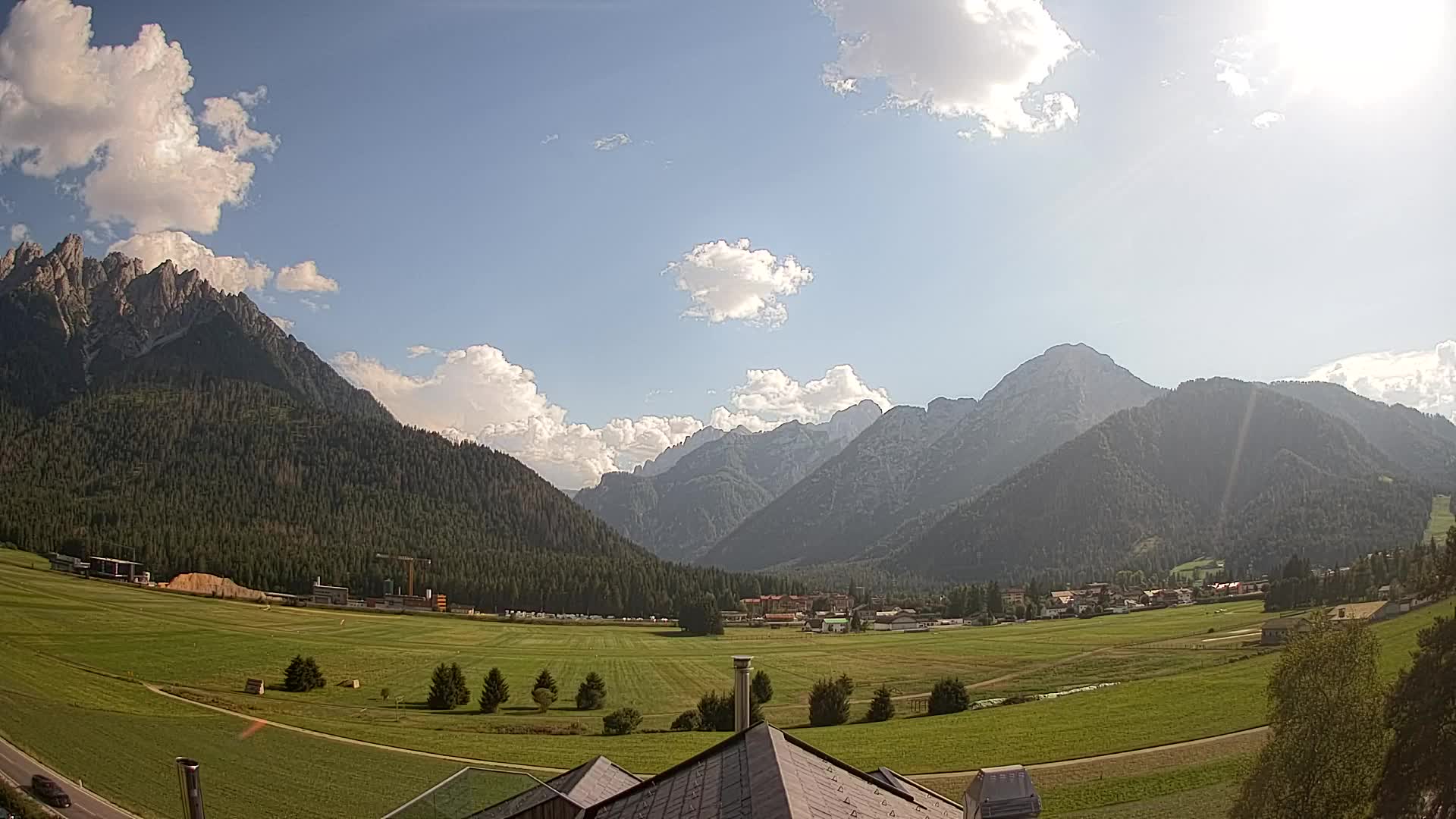 Webcam Toblach Dolomites – Vue depuis l’Hôtel Rosengarten