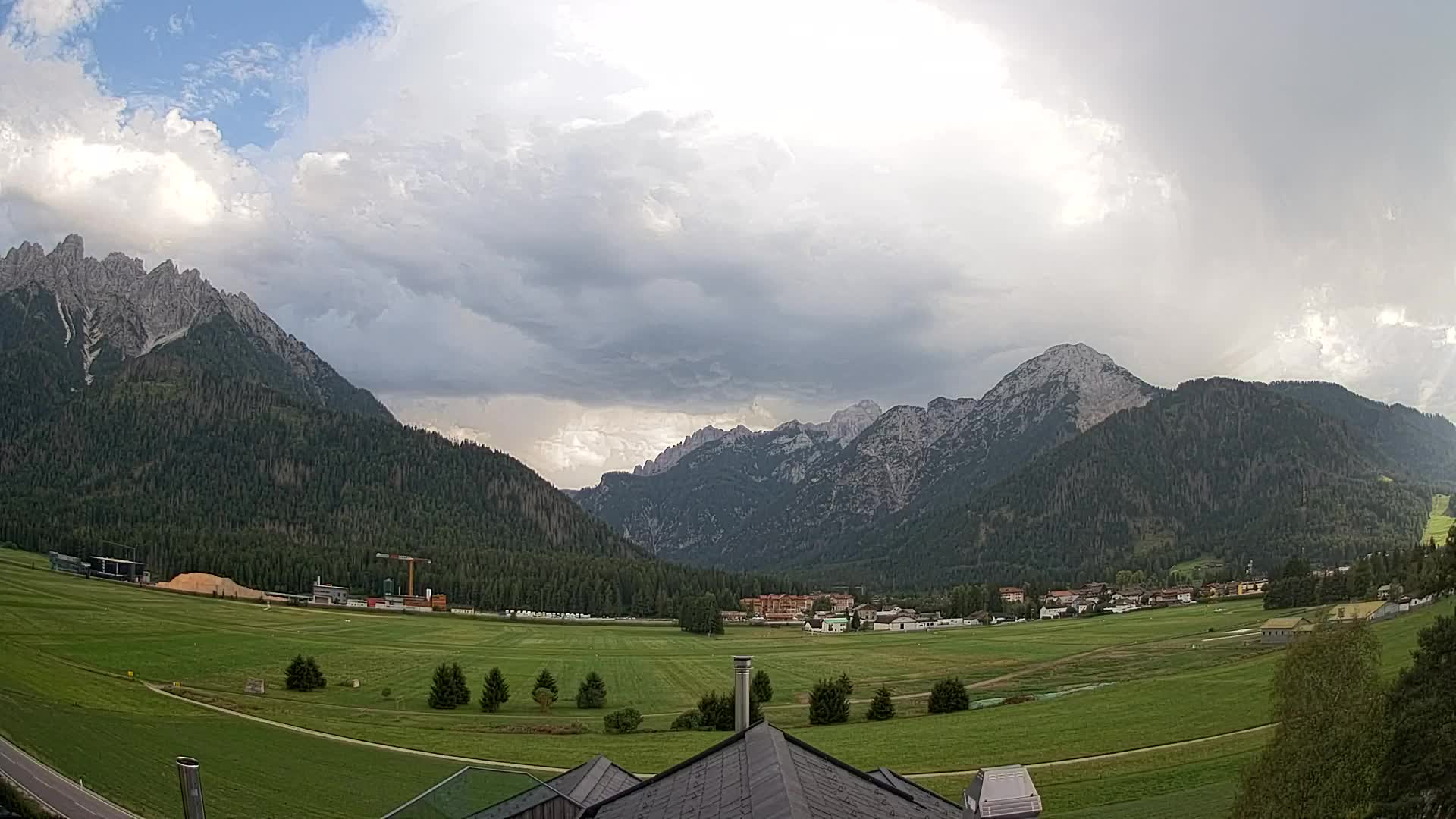 Webcam Toblach Dolomiten – Blick vom Hotel Rosengarten