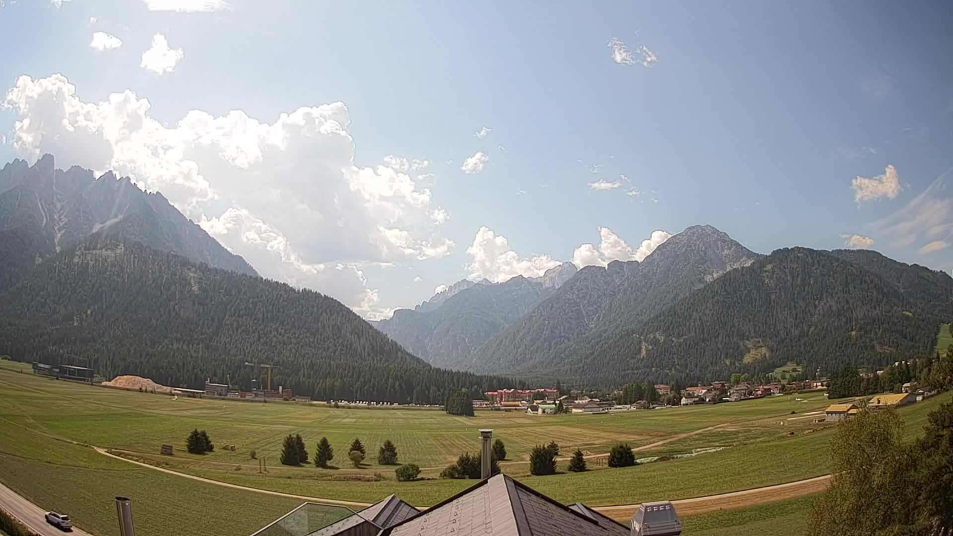 Webcam Dobbiaco Dolomiti – Vista dall’Hotel Rosengarten