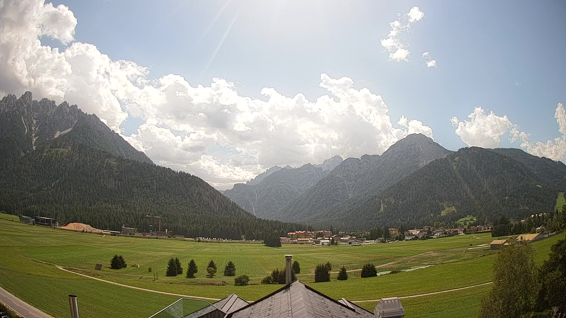 Webcam Toblach Dolomitas – Vista desde el Hotel Rosengarten