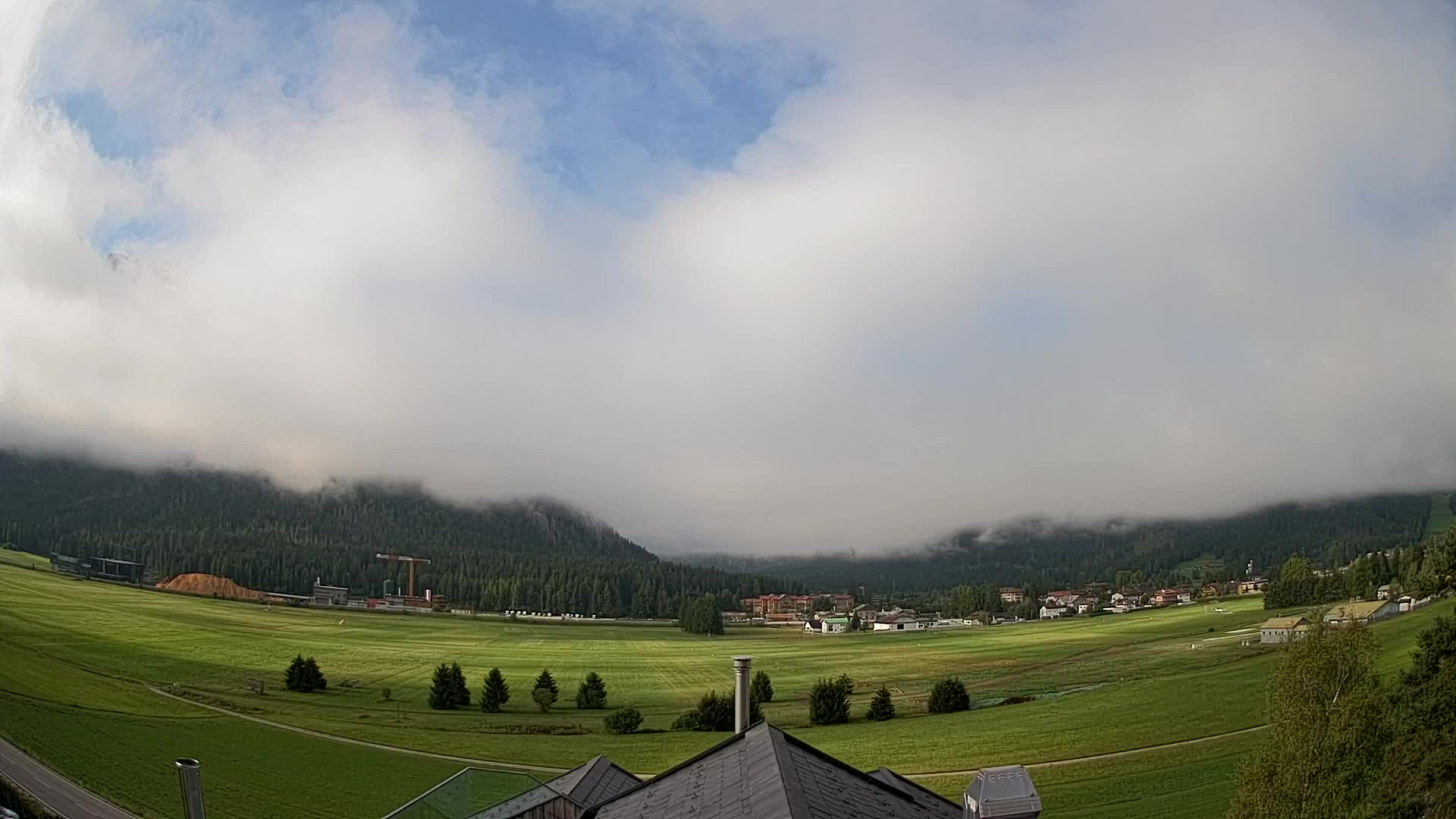 Webcam Toblach Dolomites – Vue depuis l’Hôtel Rosengarten