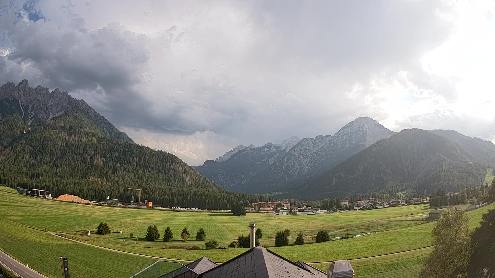 Webcam Toblach Dolomites – Vue depuis l’Hôtel Rosengarten