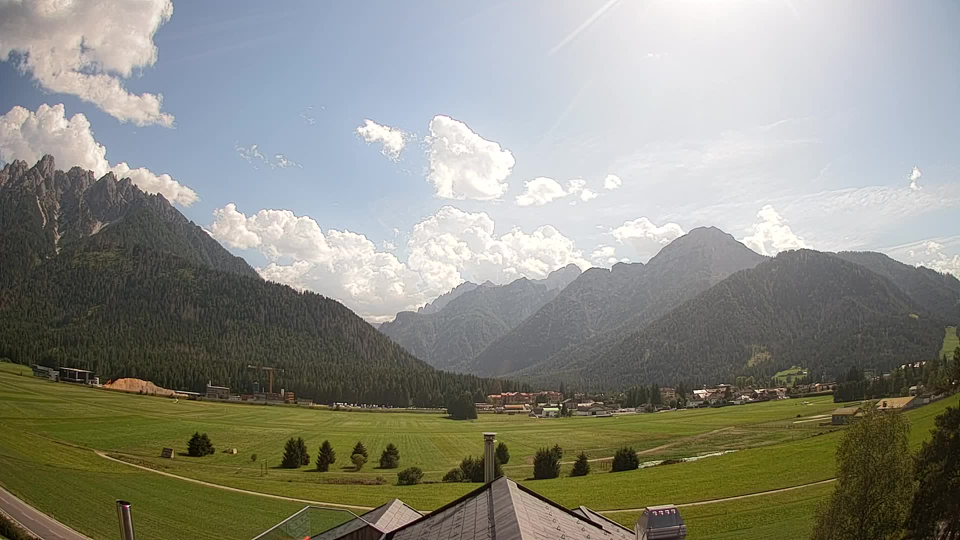 Webcam Toblach Dolomiten – Blick vom Hotel Rosengarten