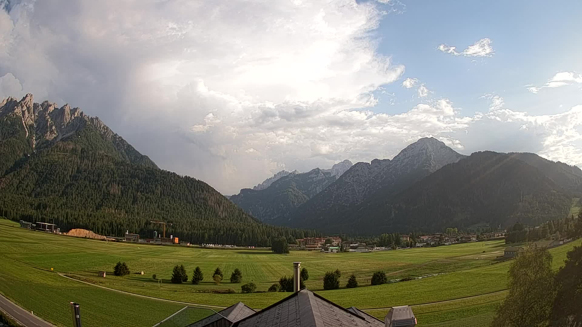 Webcam Toblach Dolomites – Vue depuis l’Hôtel Rosengarten