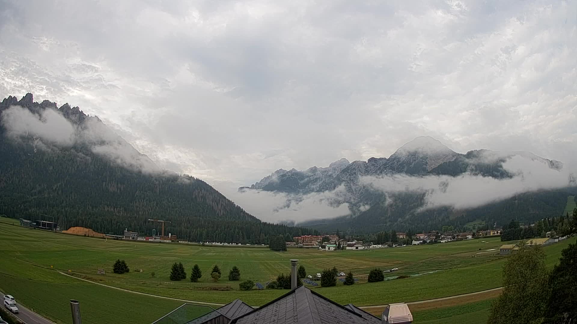 Webcam Toblach Dolomites – Vue depuis l’Hôtel Rosengarten