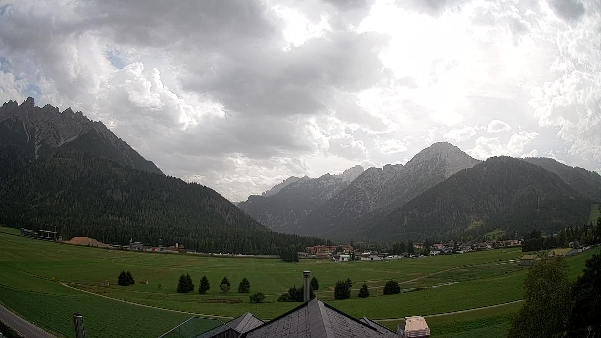 Webcam Toblach Dolomiten – Blick vom Hotel Rosengarten