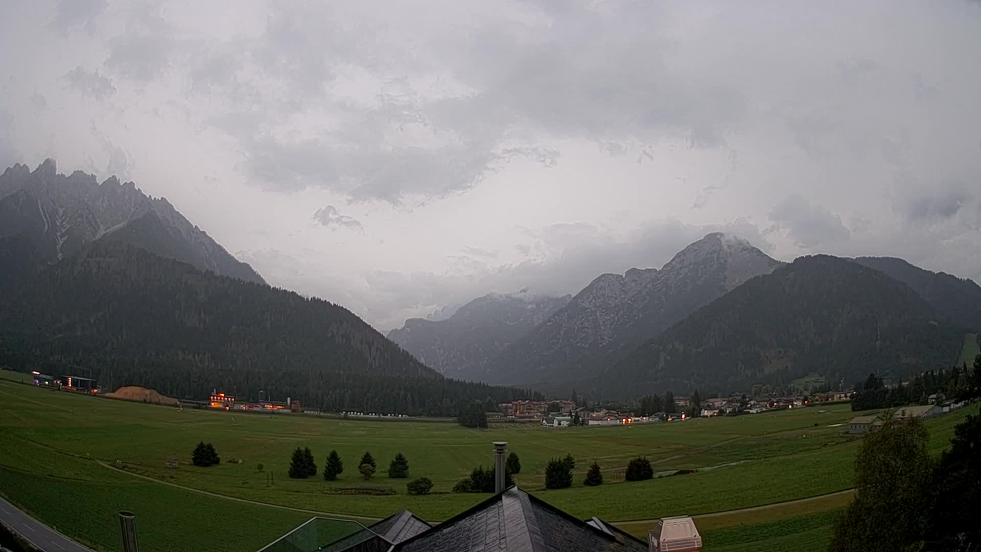 Webcam Toblach Dolomitas – Vista desde el Hotel Rosengarten
