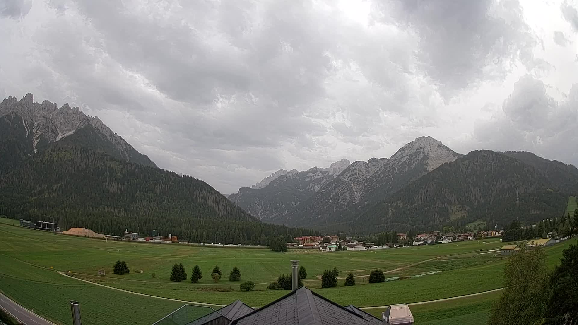 Webcam Toblach Dolomitas – Vista desde el Hotel Rosengarten