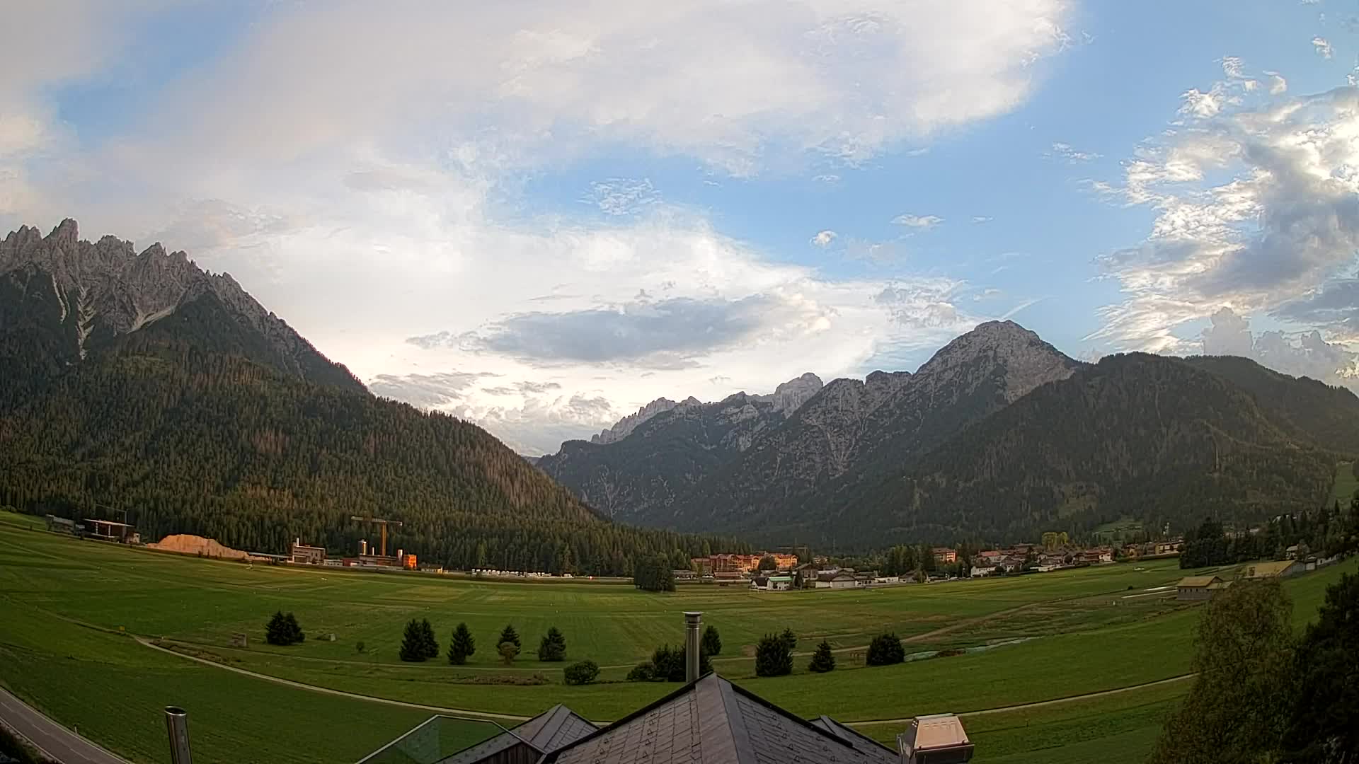 Webcam Toblach Dolomiten – Blick vom Hotel Rosengarten