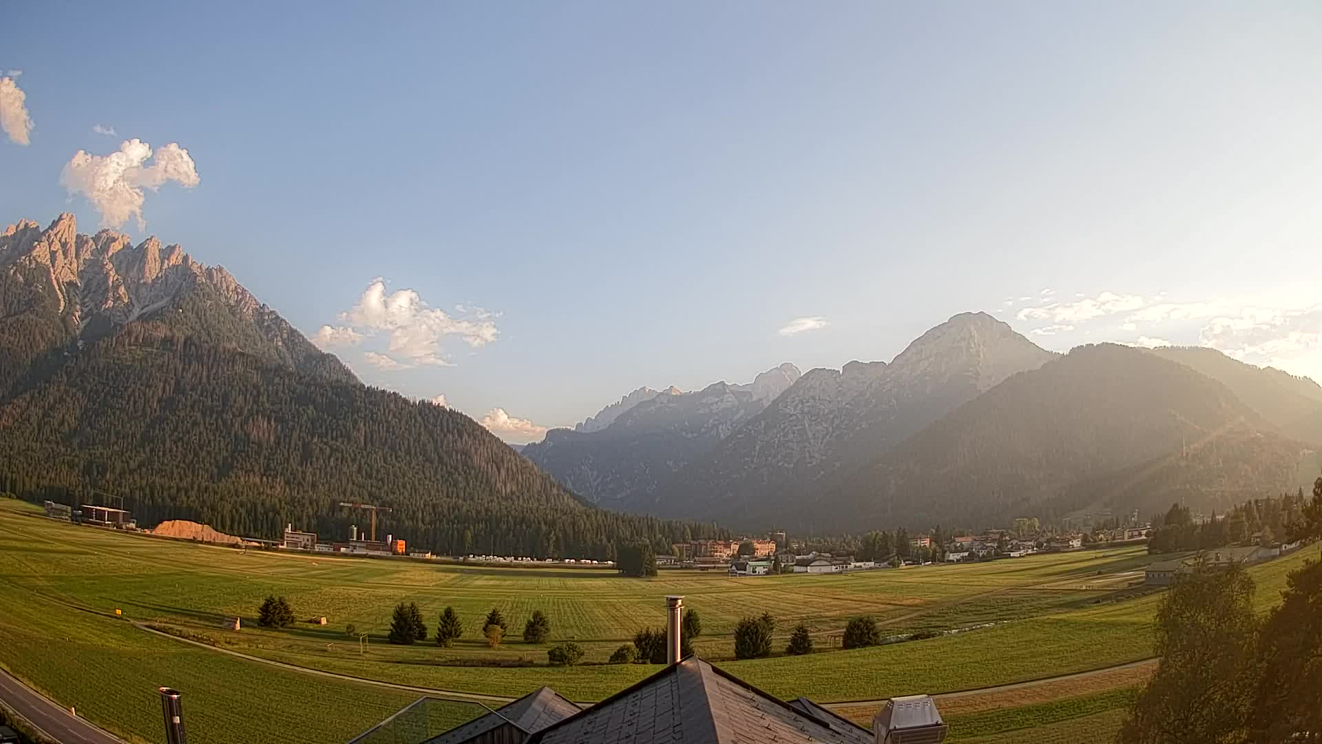 Webcam Toblach Dolomiten – Blick vom Hotel Rosengarten