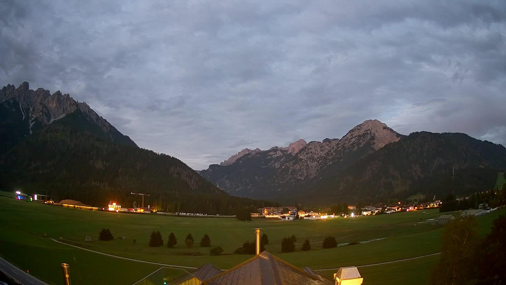 Webcam Toblach Dolomites – Vue depuis l’Hôtel Rosengarten