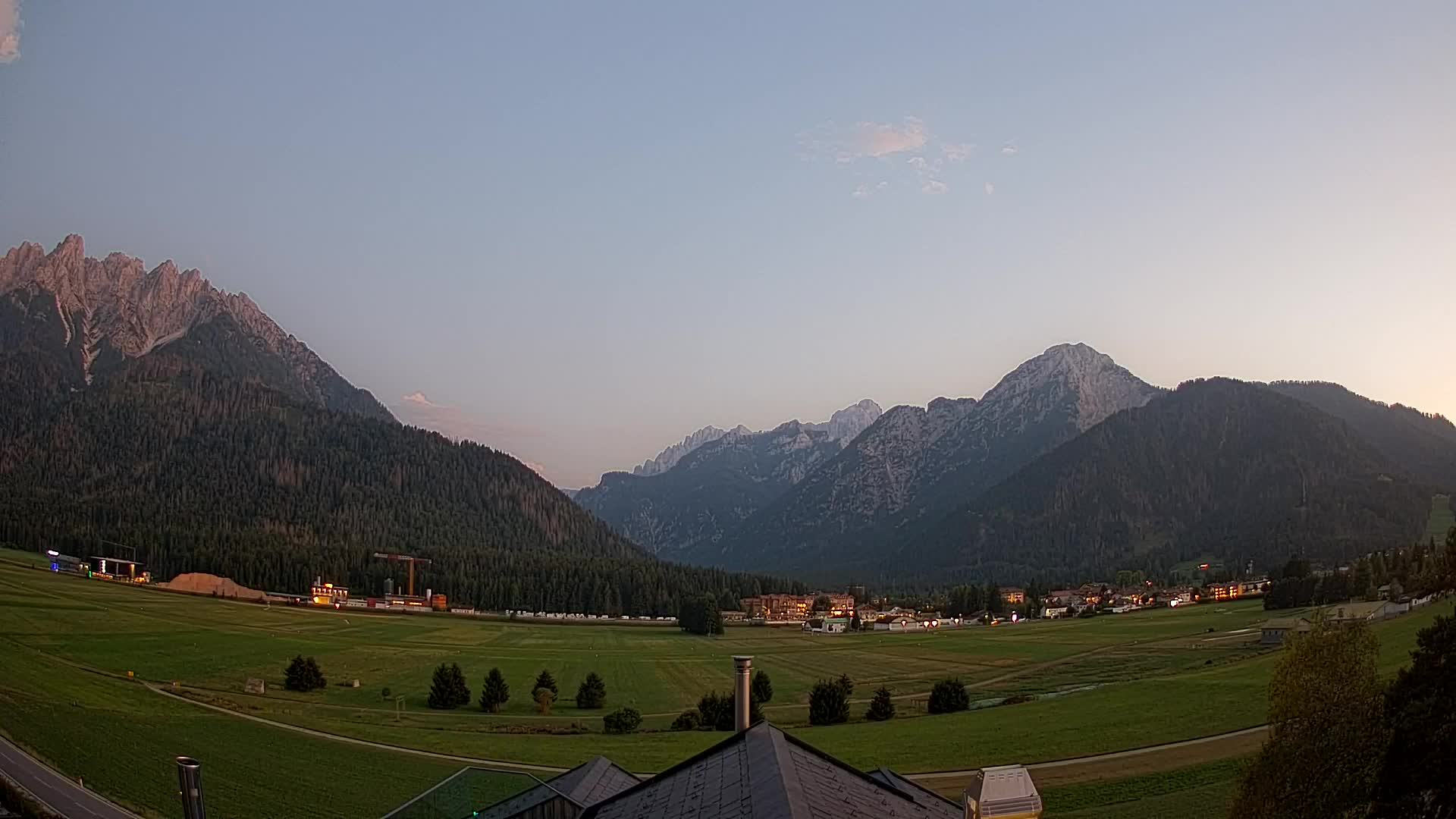 Webcam Toblach Dolomites – Vue depuis l’Hôtel Rosengarten