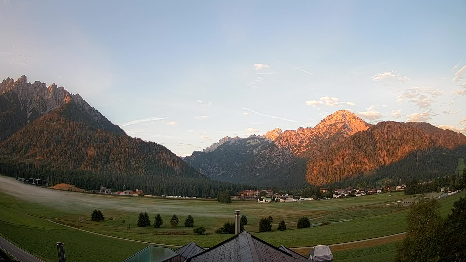 Webcam Toblach Dolomiten – Blick vom Hotel Rosengarten