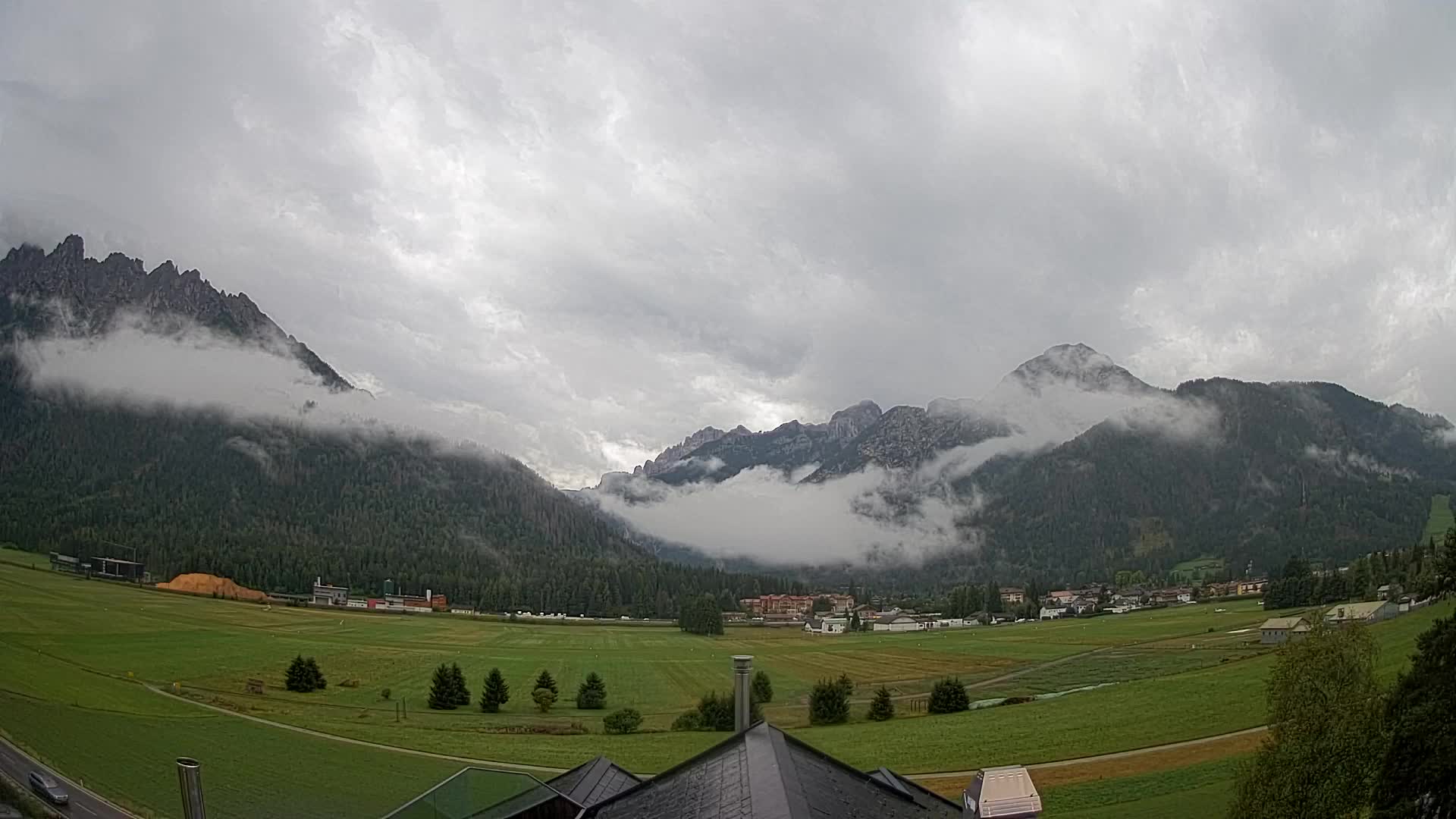 Webcam Toblach Dolomitas – Vista desde el Hotel Rosengarten