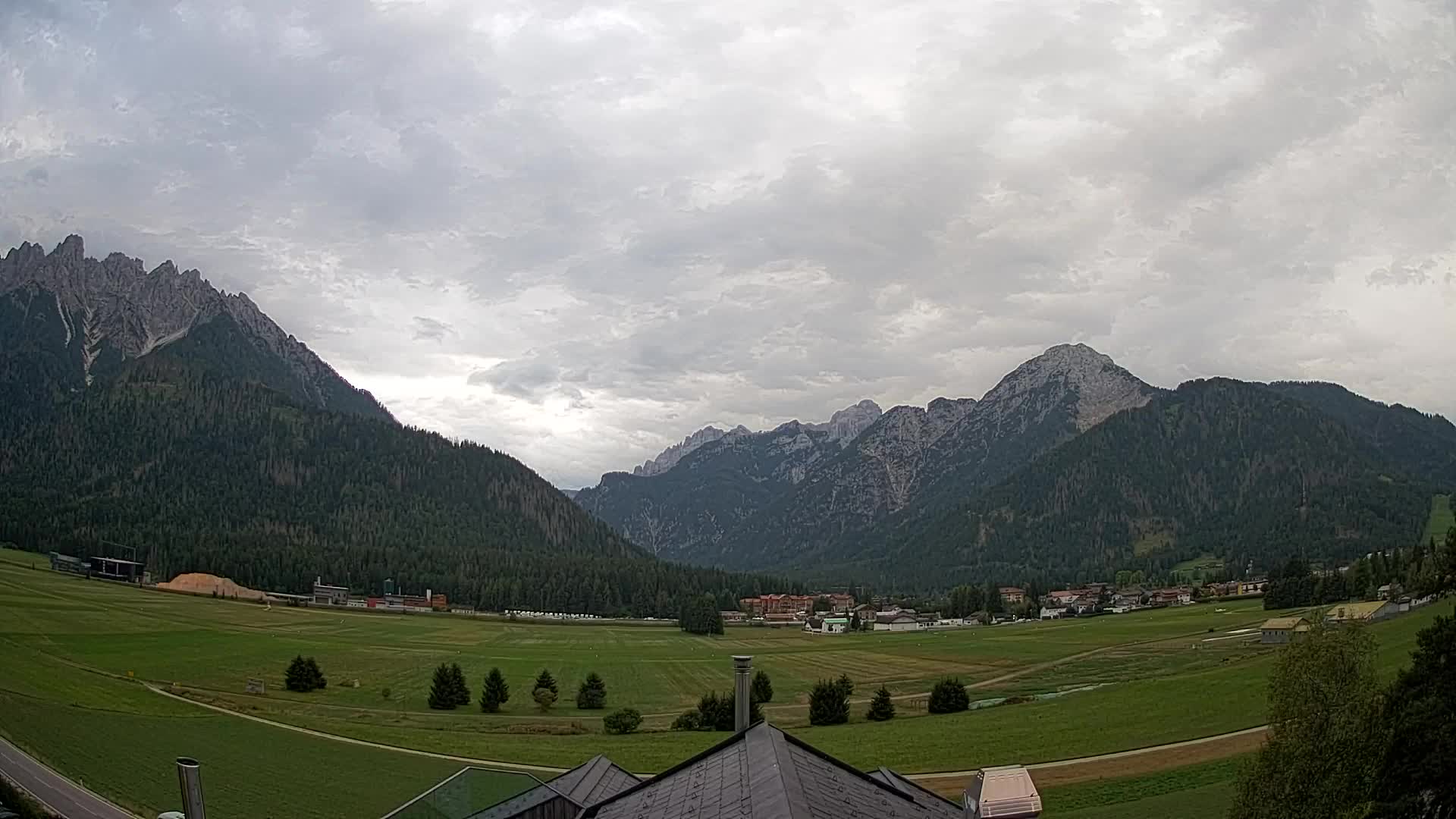 Webcam Toblach Dolomitas – Vista desde el Hotel Rosengarten