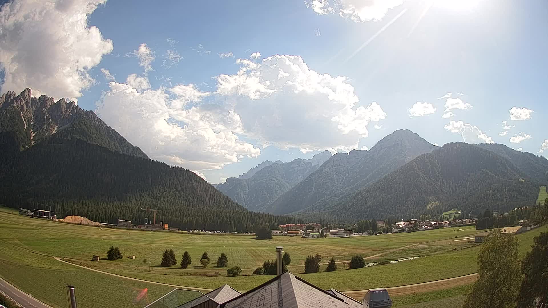 Webcam Toblach Dolomiten – Blick vom Hotel Rosengarten