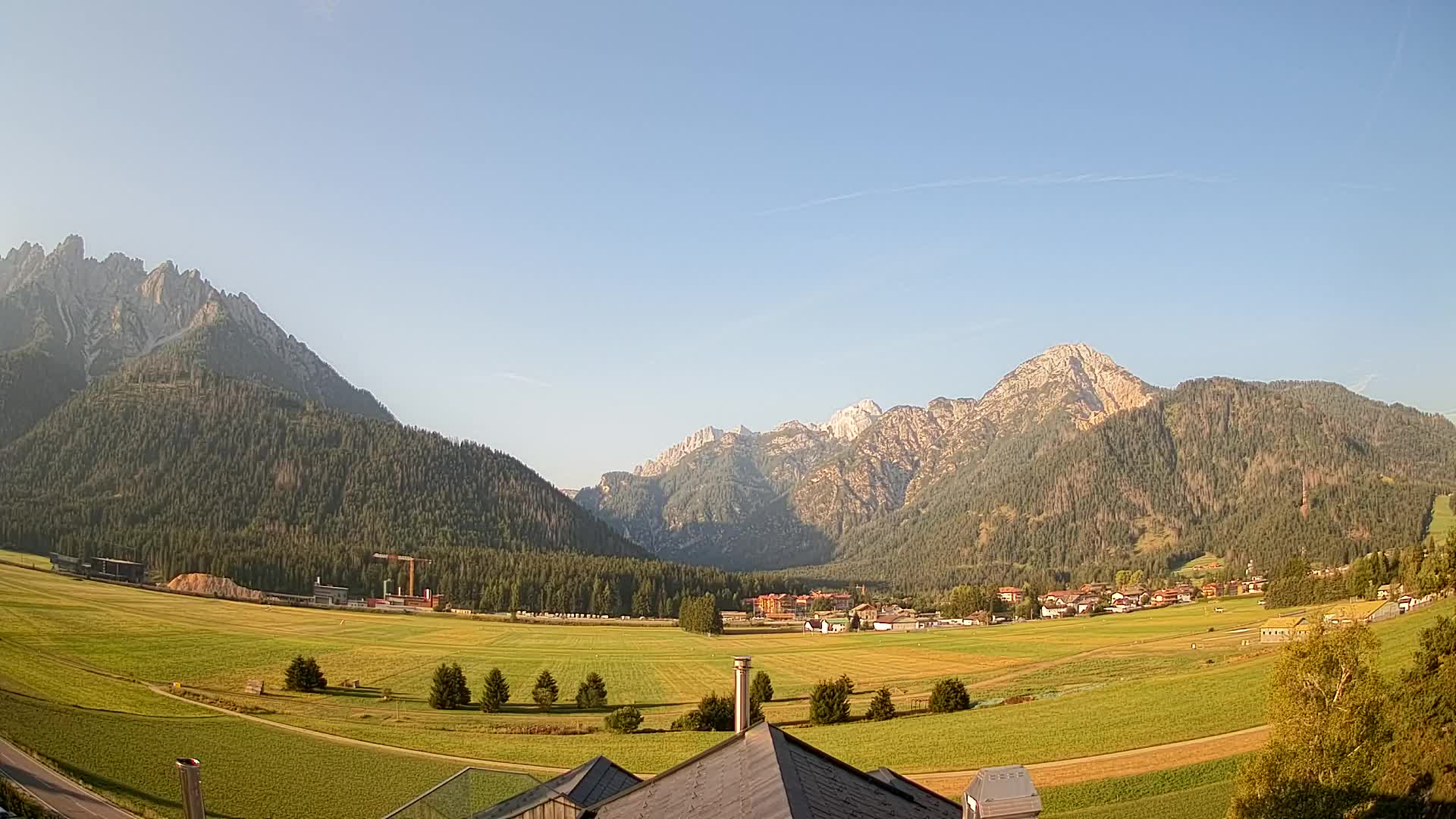 Webcam Toblach Dolomiten – Blick vom Hotel Rosengarten