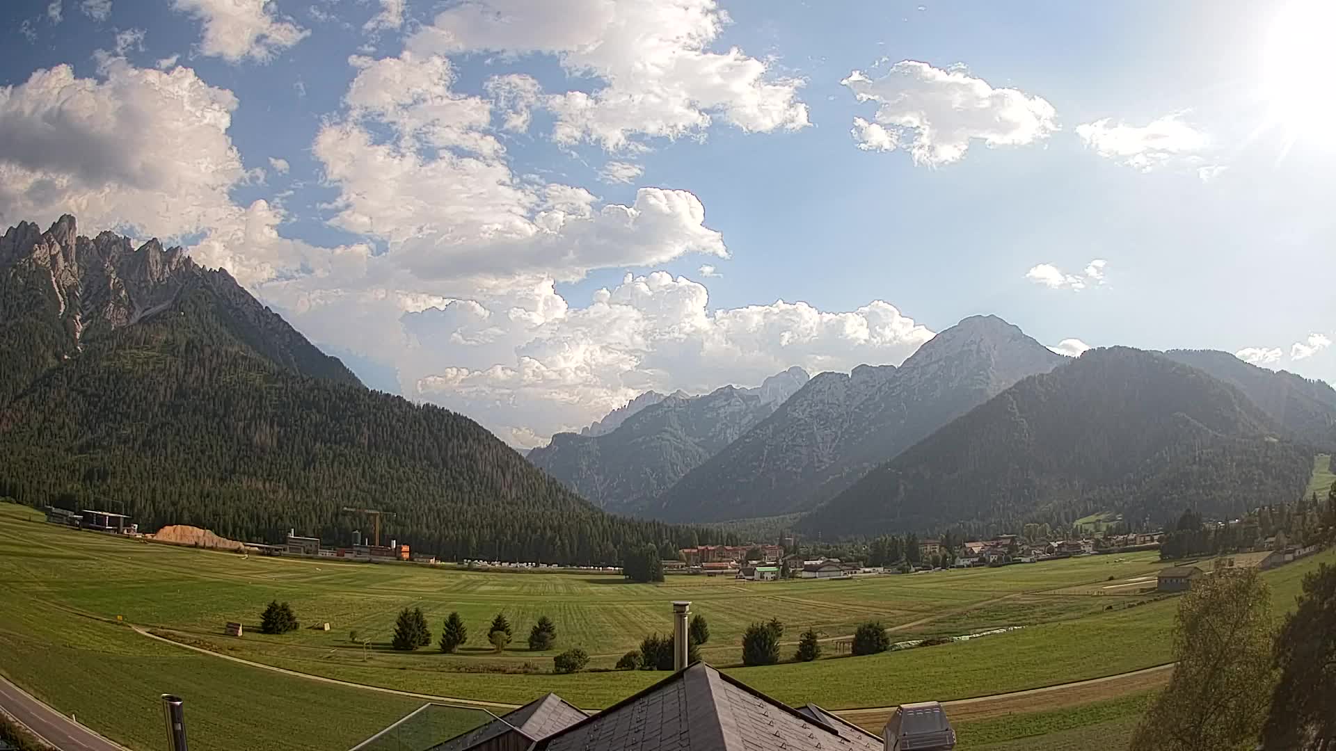 Webcam Toblach Dolomitas – Vista desde el Hotel Rosengarten