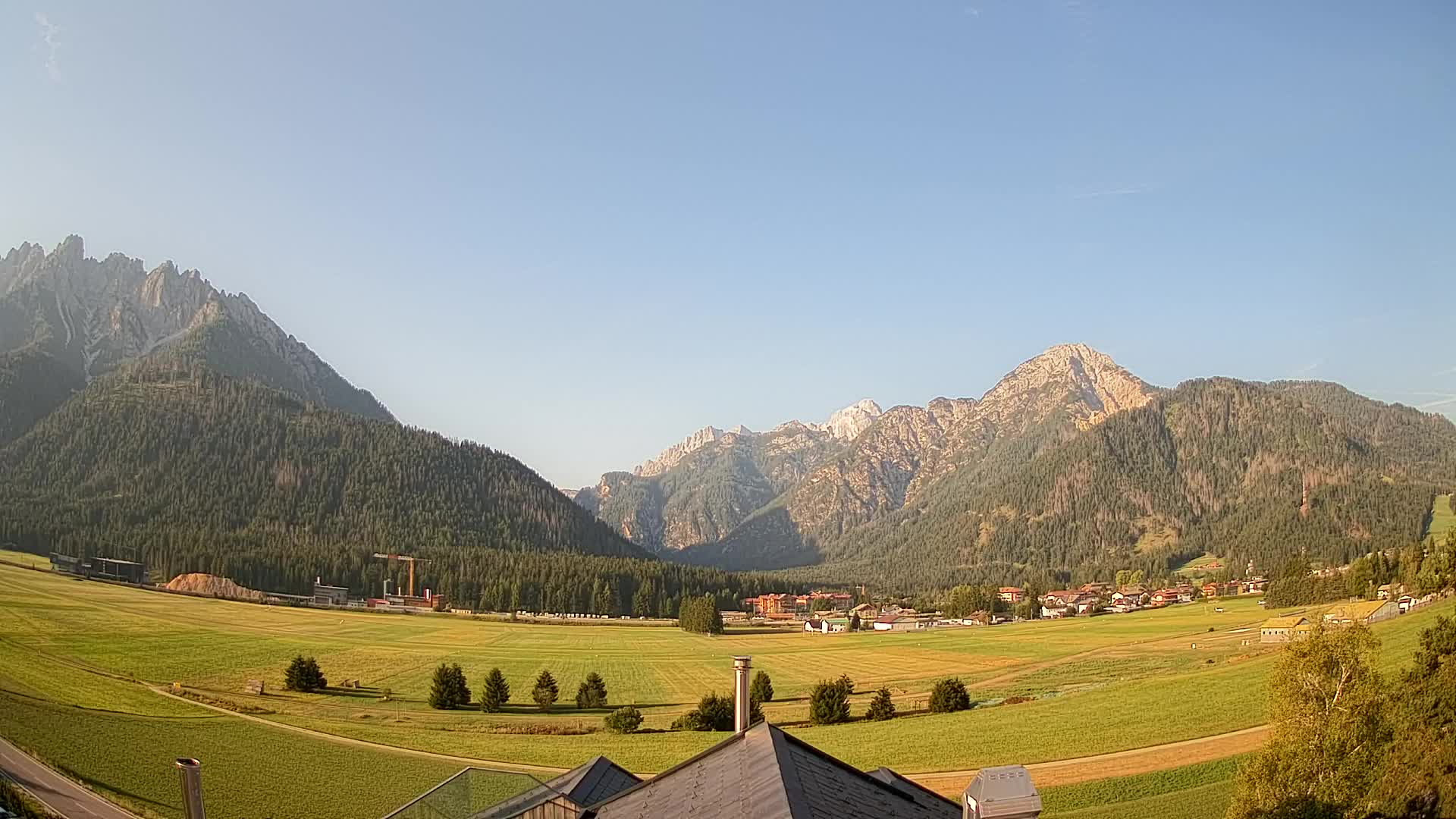 Webcam Toblach Dolomites – Vue depuis l’Hôtel Rosengarten