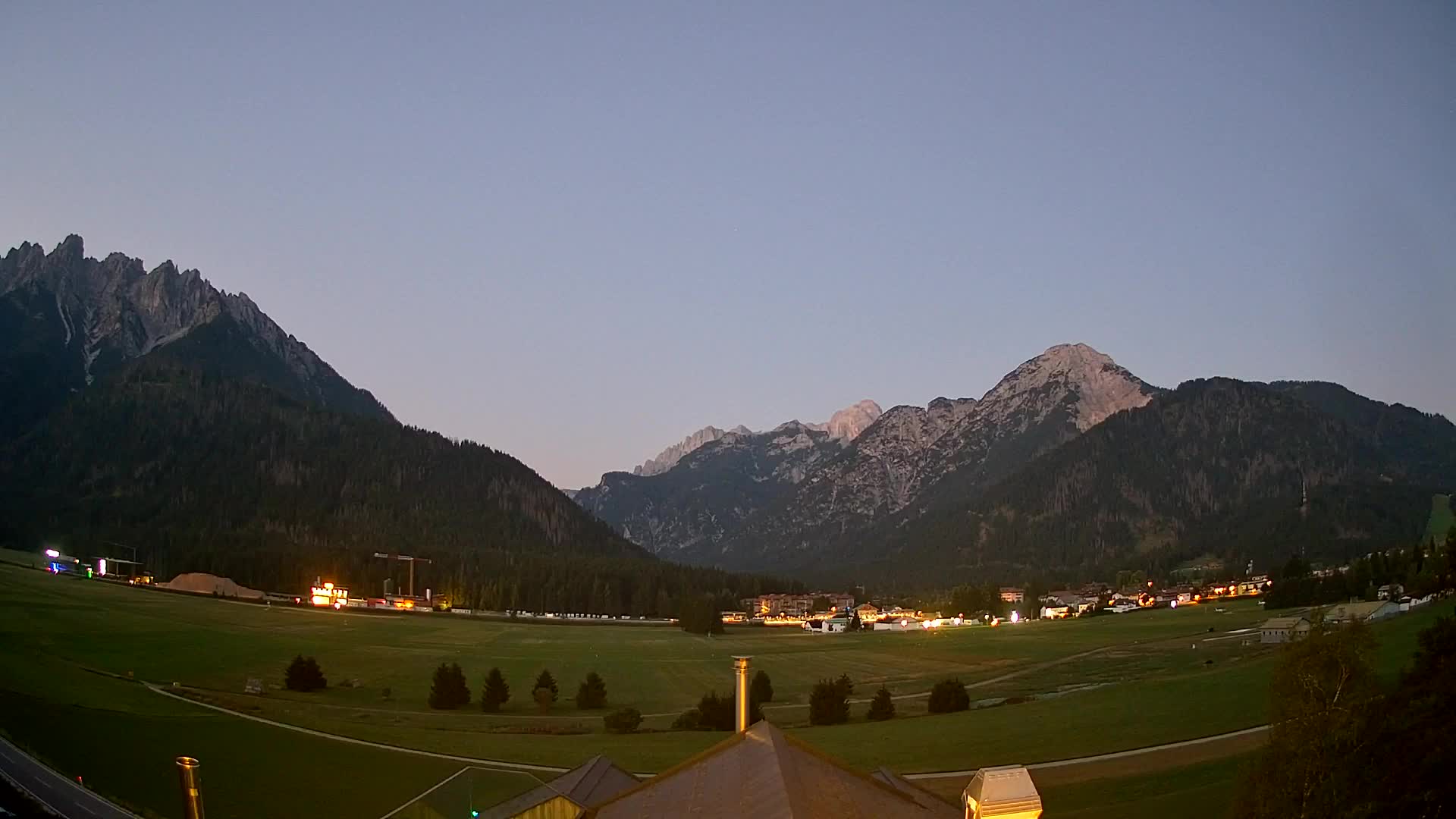 Webcam Toblach Dolomitas – Vista desde el Hotel Rosengarten