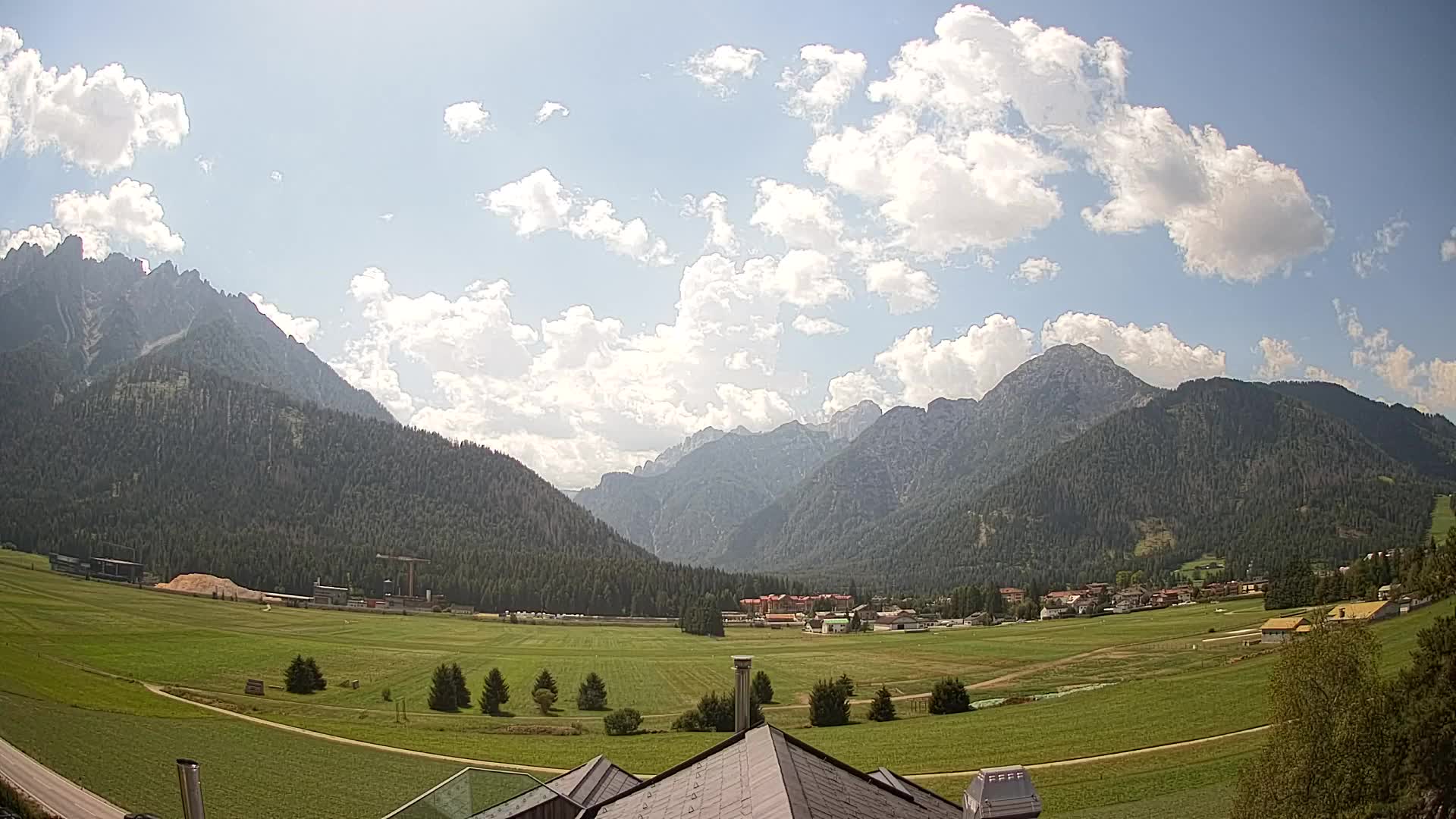 Webcam Dobbiaco Dolomiti – Vista dall’Hotel Rosengarten