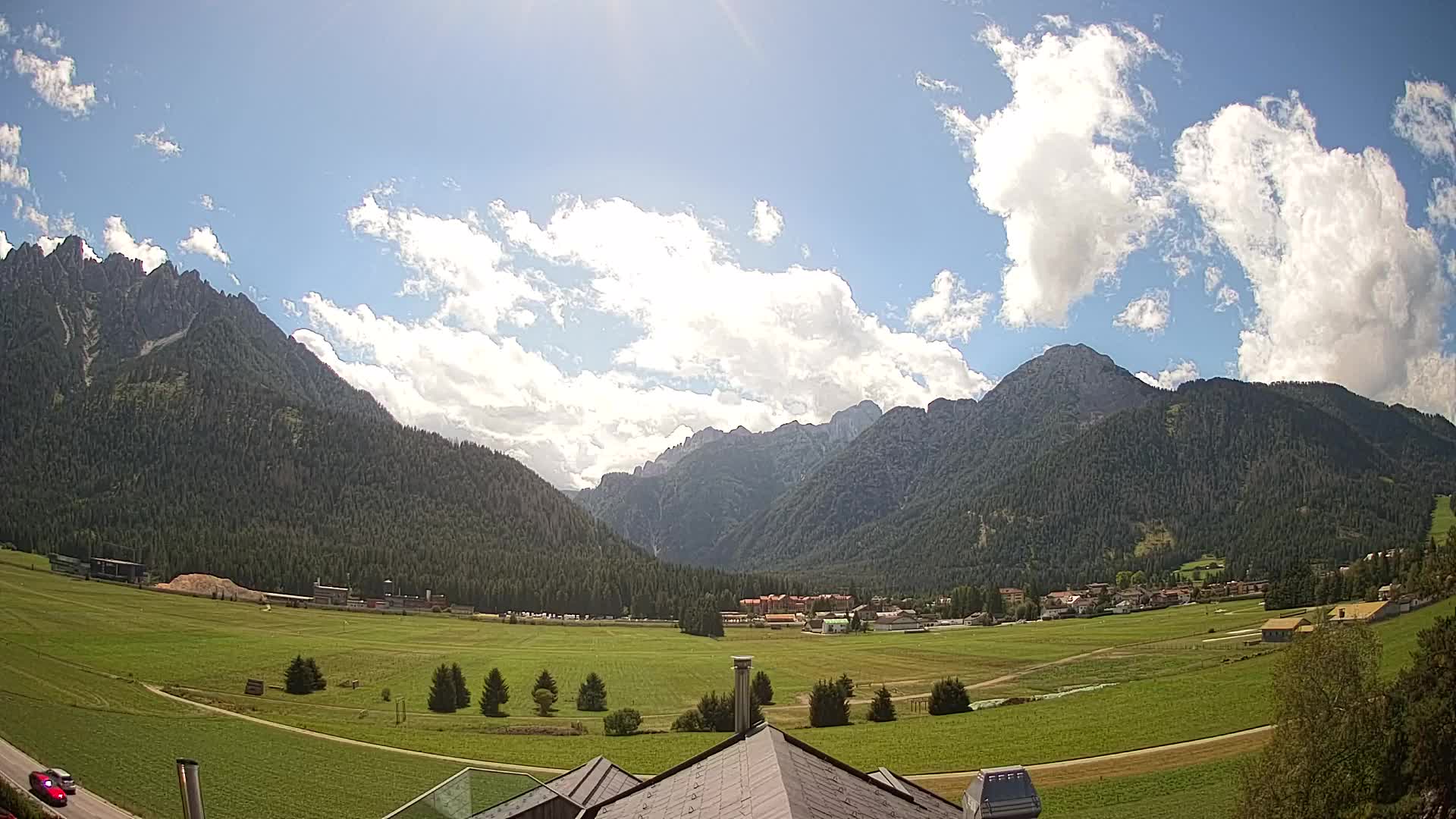 Webcam Dobbiaco Dolomiti – Vista dall’Hotel Rosengarten