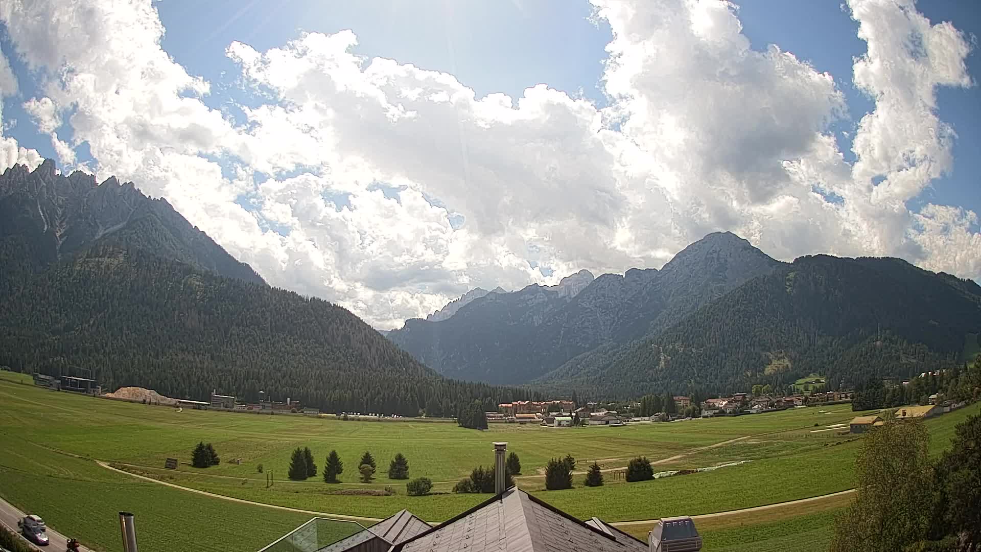 Webcam Dobbiaco Dolomiti – Vista dall’Hotel Rosengarten