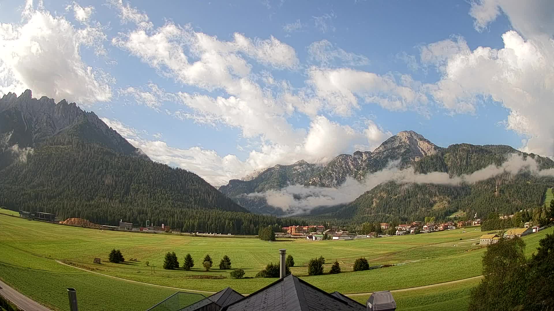 Webcam Toblach Dolomiten – Blick vom Hotel Rosengarten