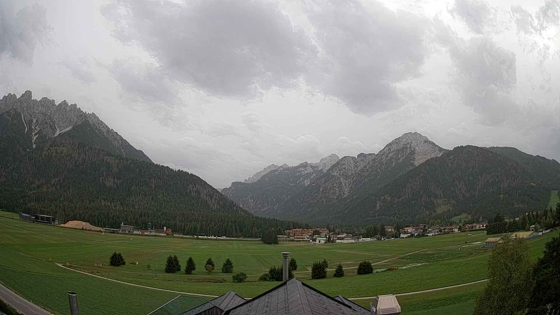 Webcam Toblach Dolomites – Vue depuis l’Hôtel Rosengarten