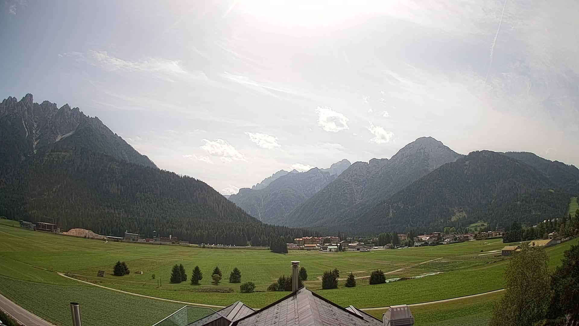 Webcam Toblach Dolomitas – Vista desde el Hotel Rosengarten