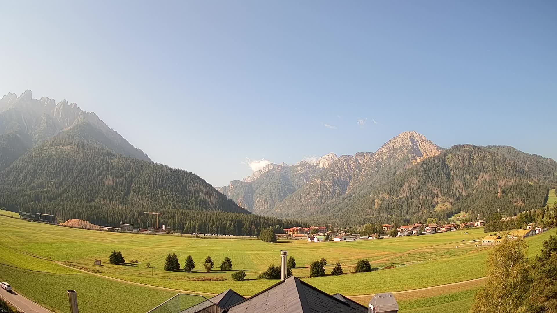 Webcam Dobbiaco Dolomiti – Vista dall’Hotel Rosengarten