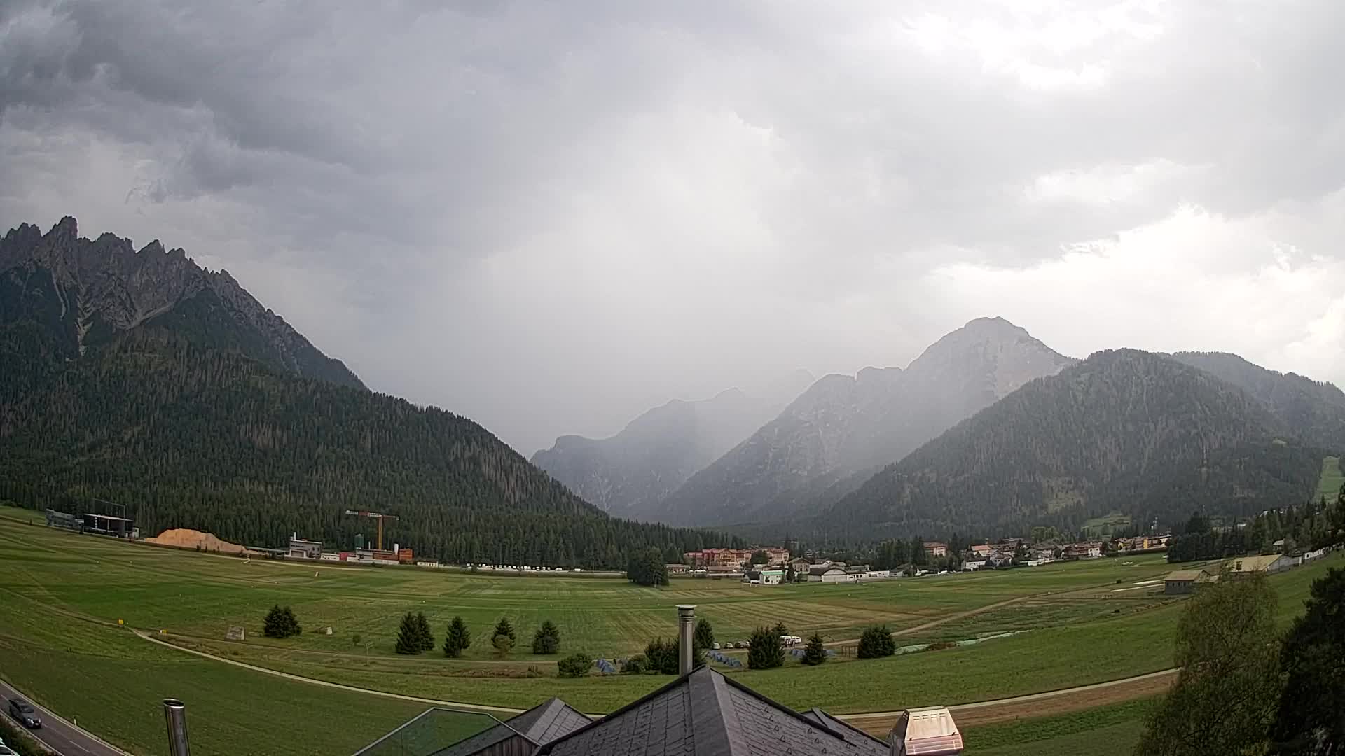 Webcam Toblach Dolomiten – Blick vom Hotel Rosengarten