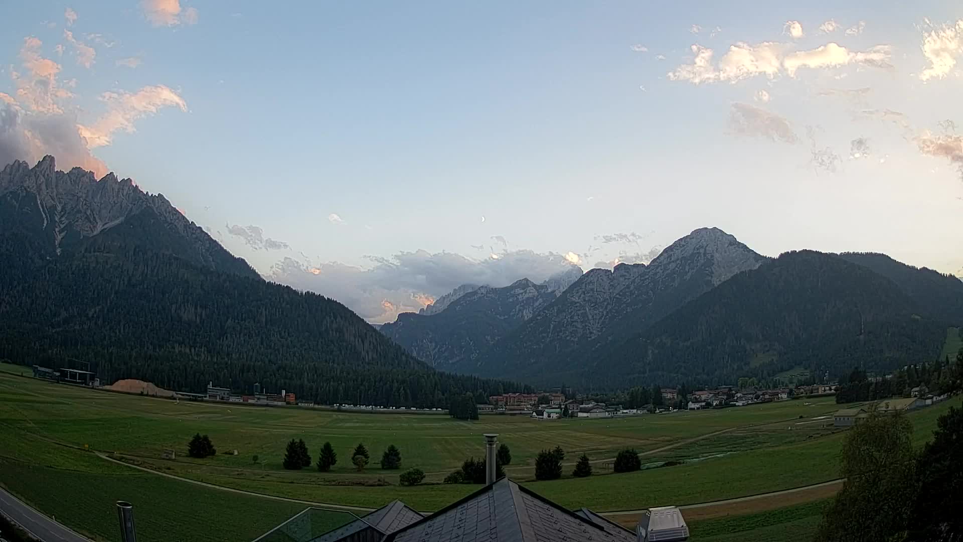 Webcam Toblach Dolomiten – Blick vom Hotel Rosengarten