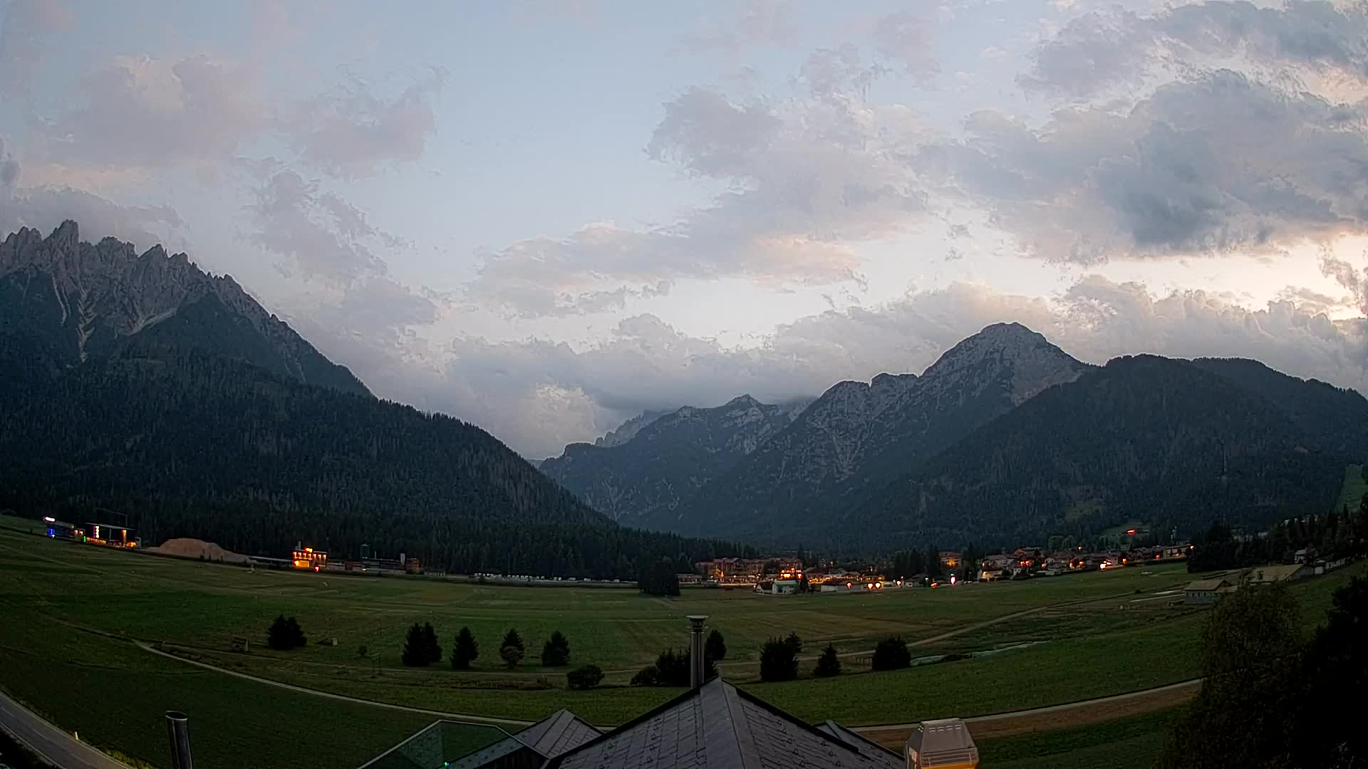 Webcam Toblach Dolomiten – Blick vom Hotel Rosengarten