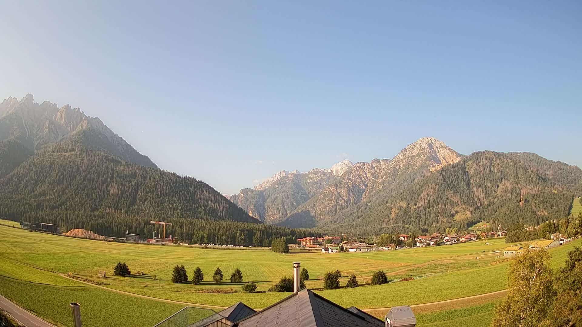 Webcam Dobbiaco Dolomiti – Vista dall’Hotel Rosengarten