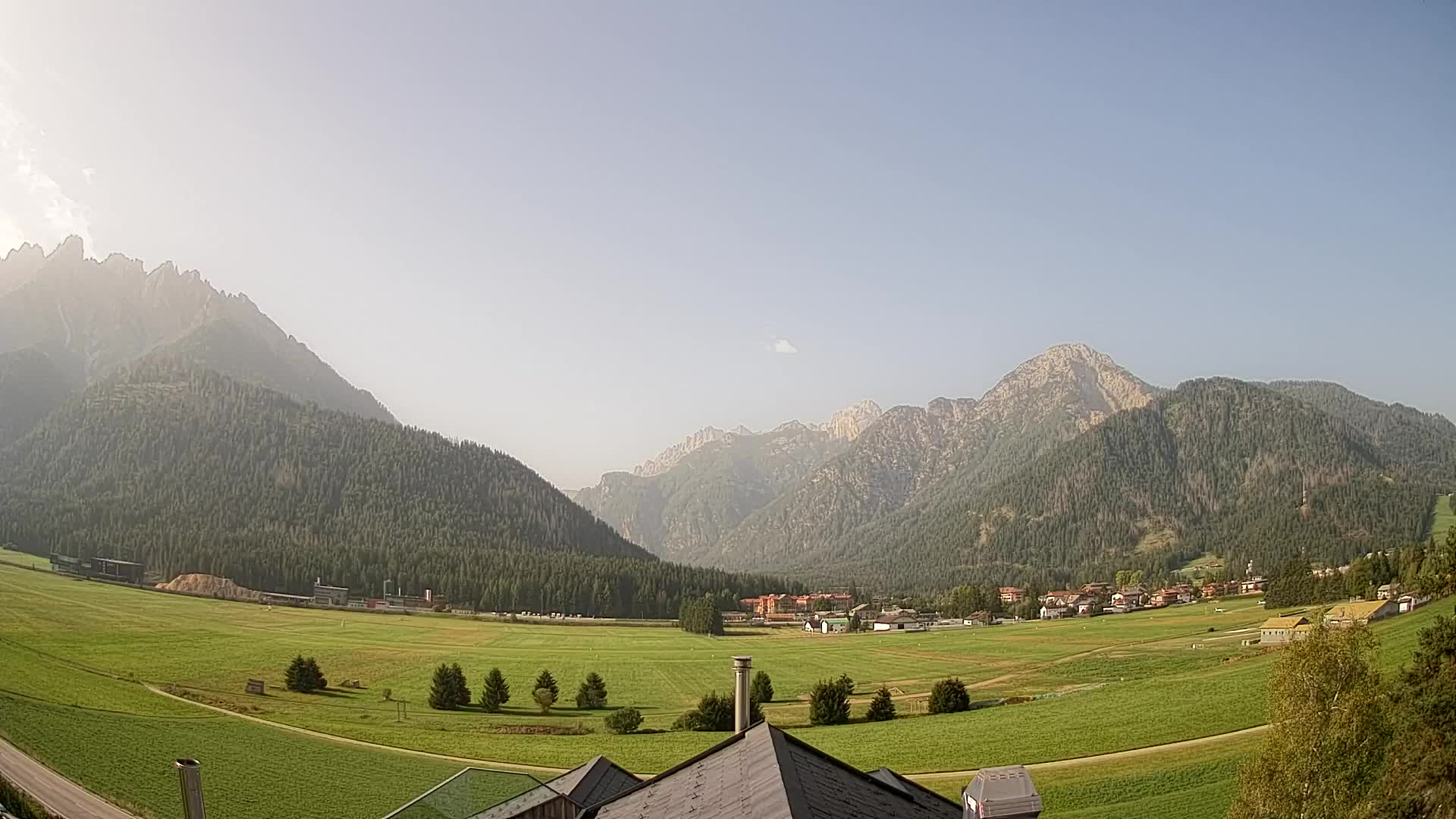 Webcam Toblach Dolomiten – Blick vom Hotel Rosengarten