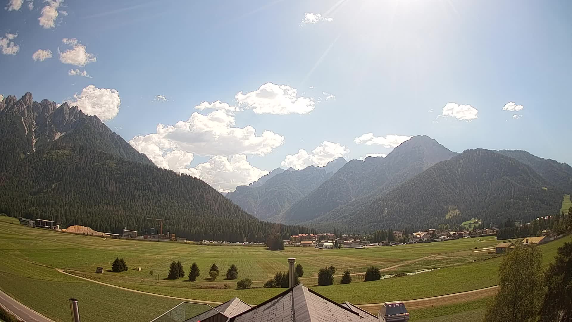Webcam Toblach Dolomites – Vue depuis l’Hôtel Rosengarten