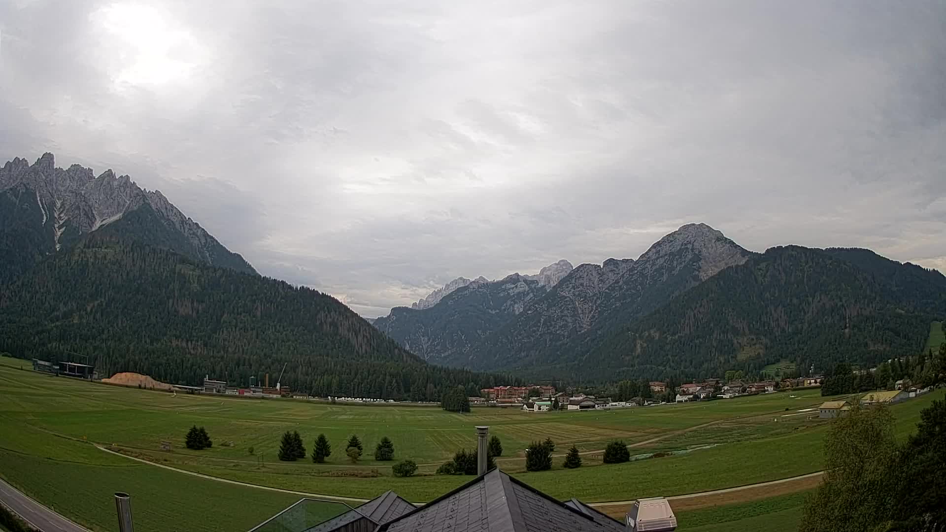 Webcam Toblach Dolomiten – Blick vom Hotel Rosengarten