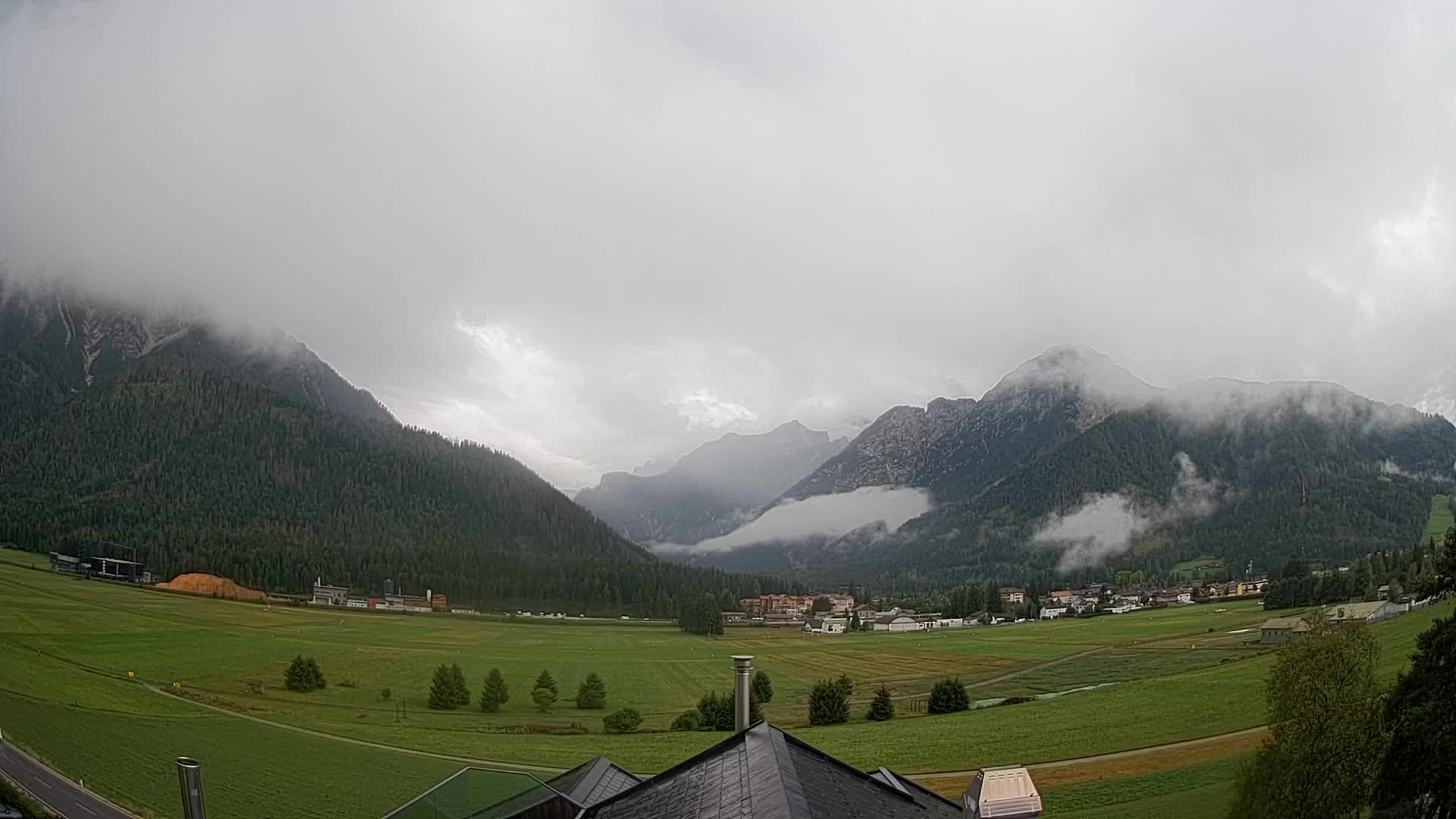 Webcam Toblach Dolomiten – Blick vom Hotel Rosengarten