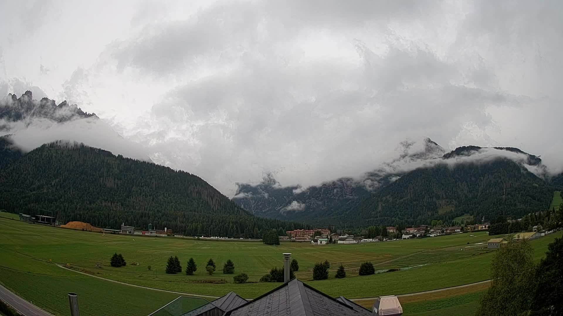 Webcam Toblach Dolomites – Vue depuis l’Hôtel Rosengarten