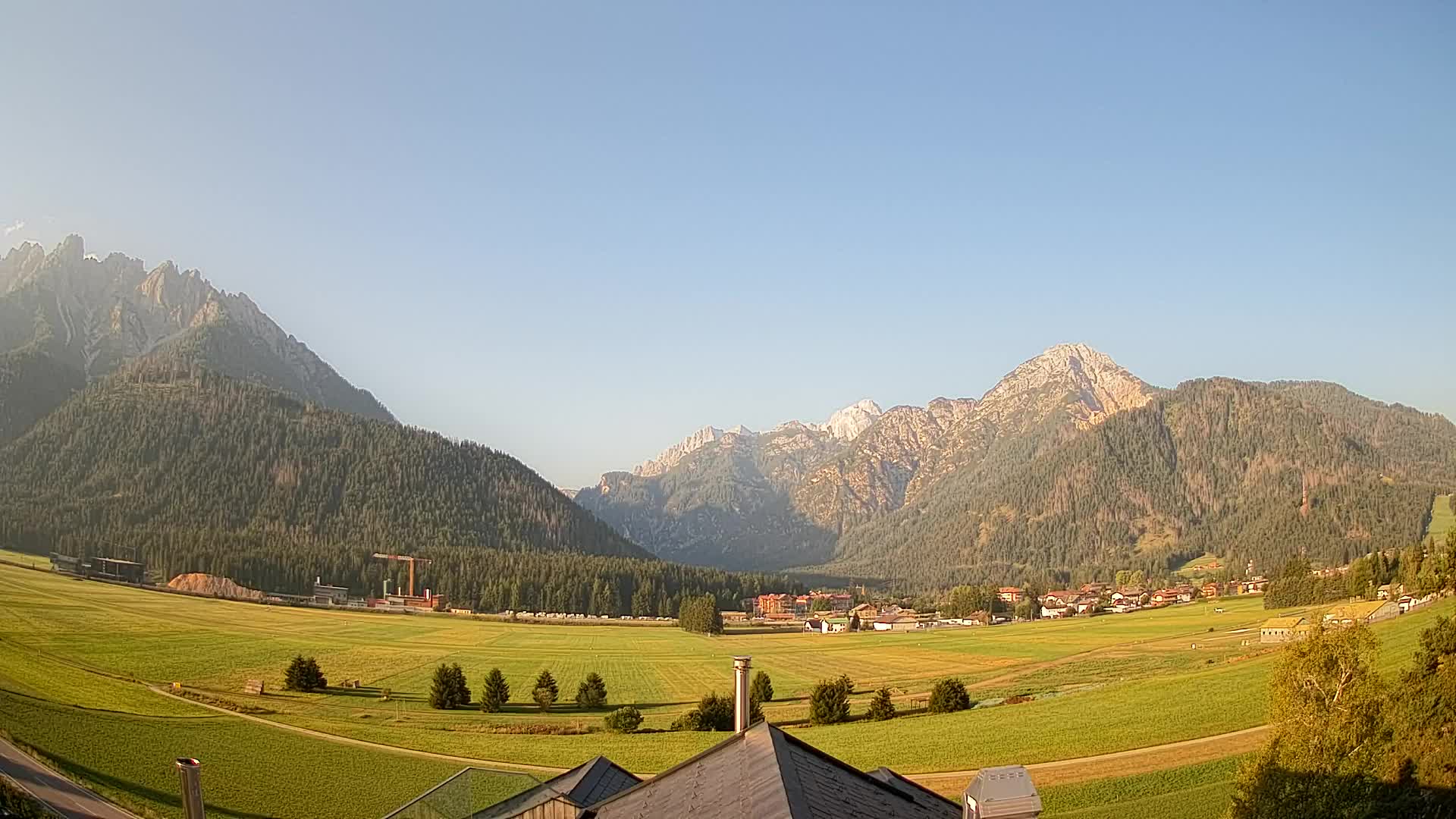 Webcam Toblach Dolomitas – Vista desde el Hotel Rosengarten