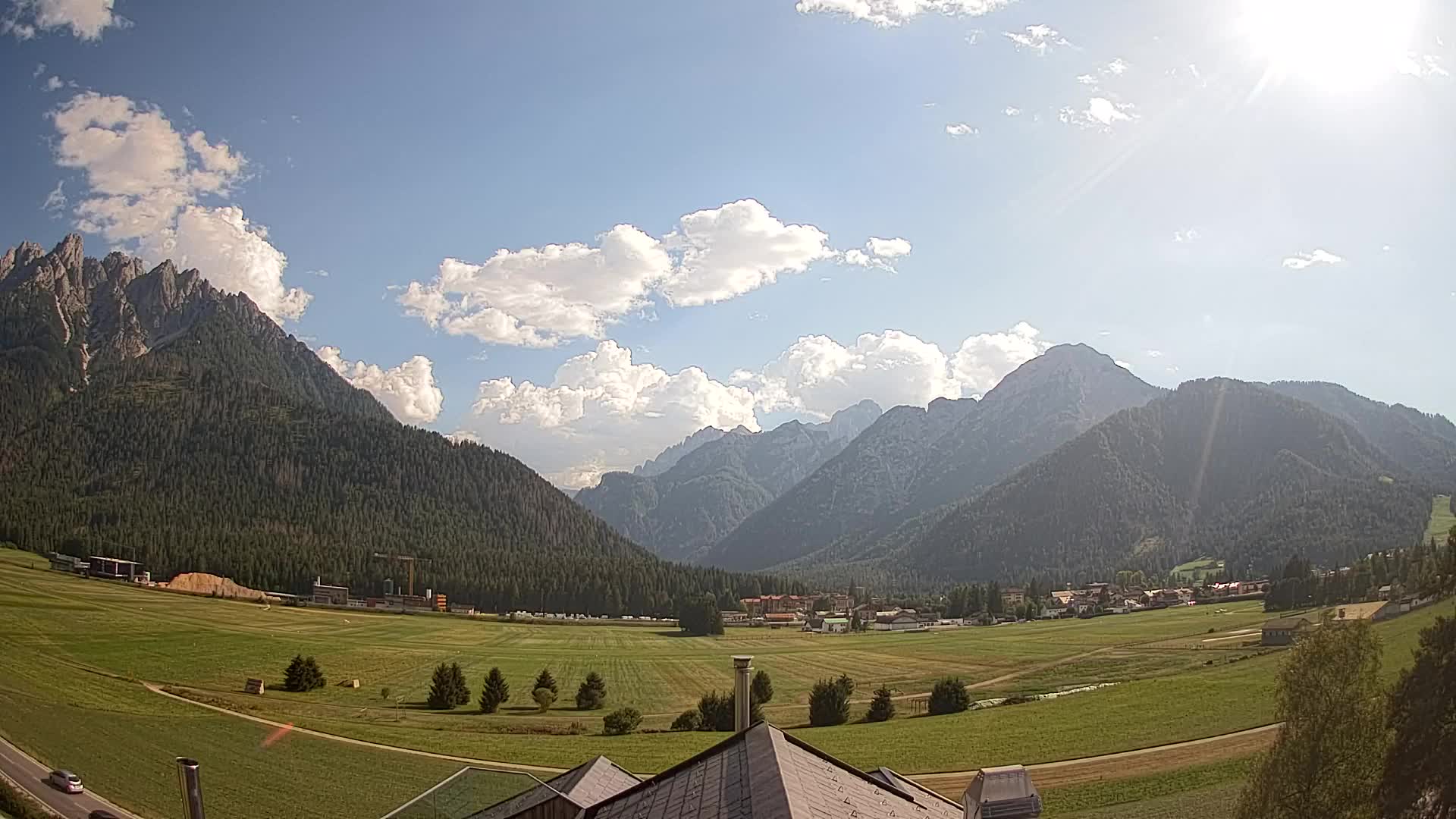 Webcam Toblach Dolomiten – Blick vom Hotel Rosengarten
