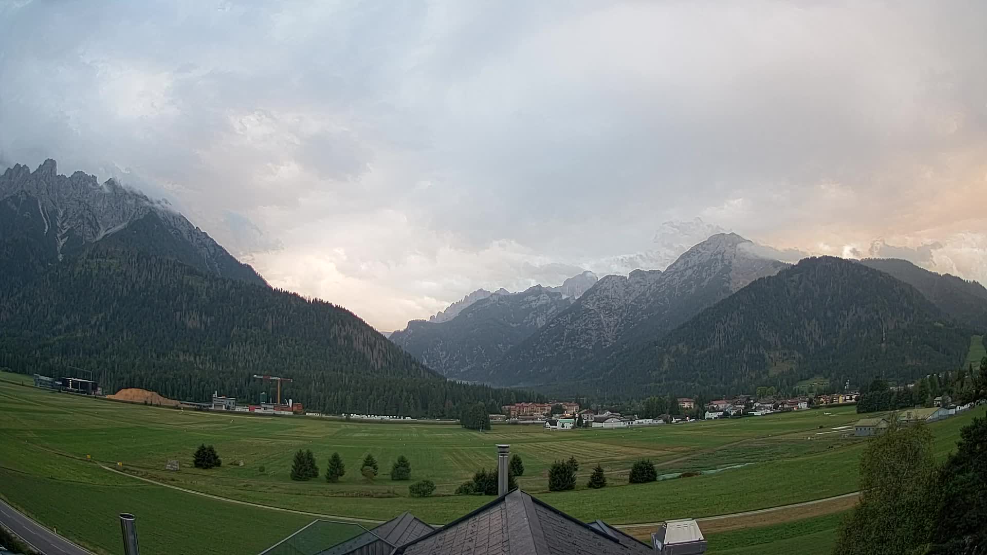 Webcam Toblach Dolomiten – Blick vom Hotel Rosengarten