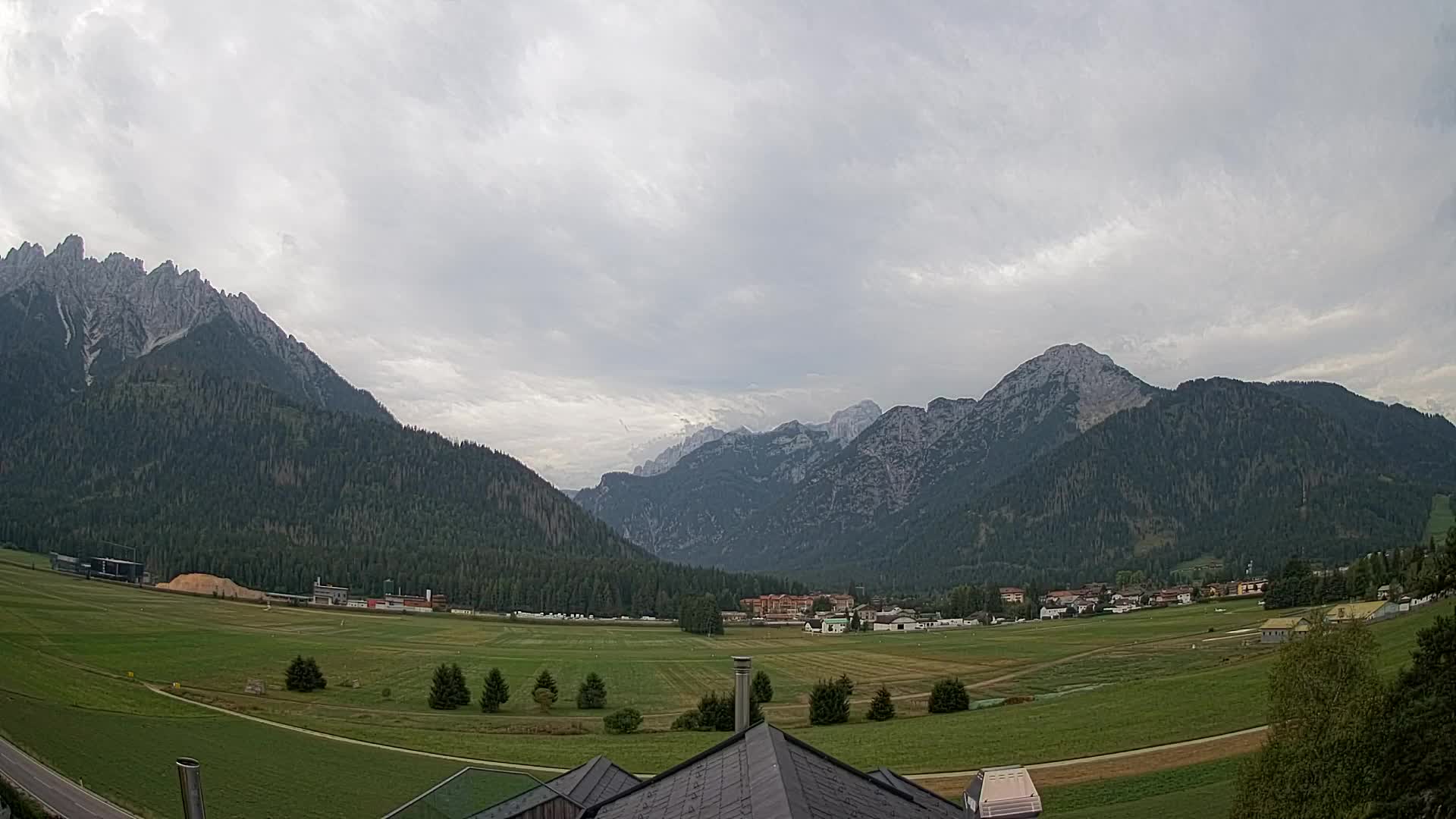 Webcam Toblach Dolomiten – Blick vom Hotel Rosengarten