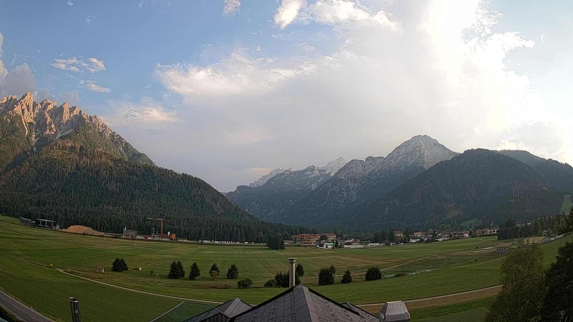 Webcam Toblach Dolomites – Vue depuis l’Hôtel Rosengarten
